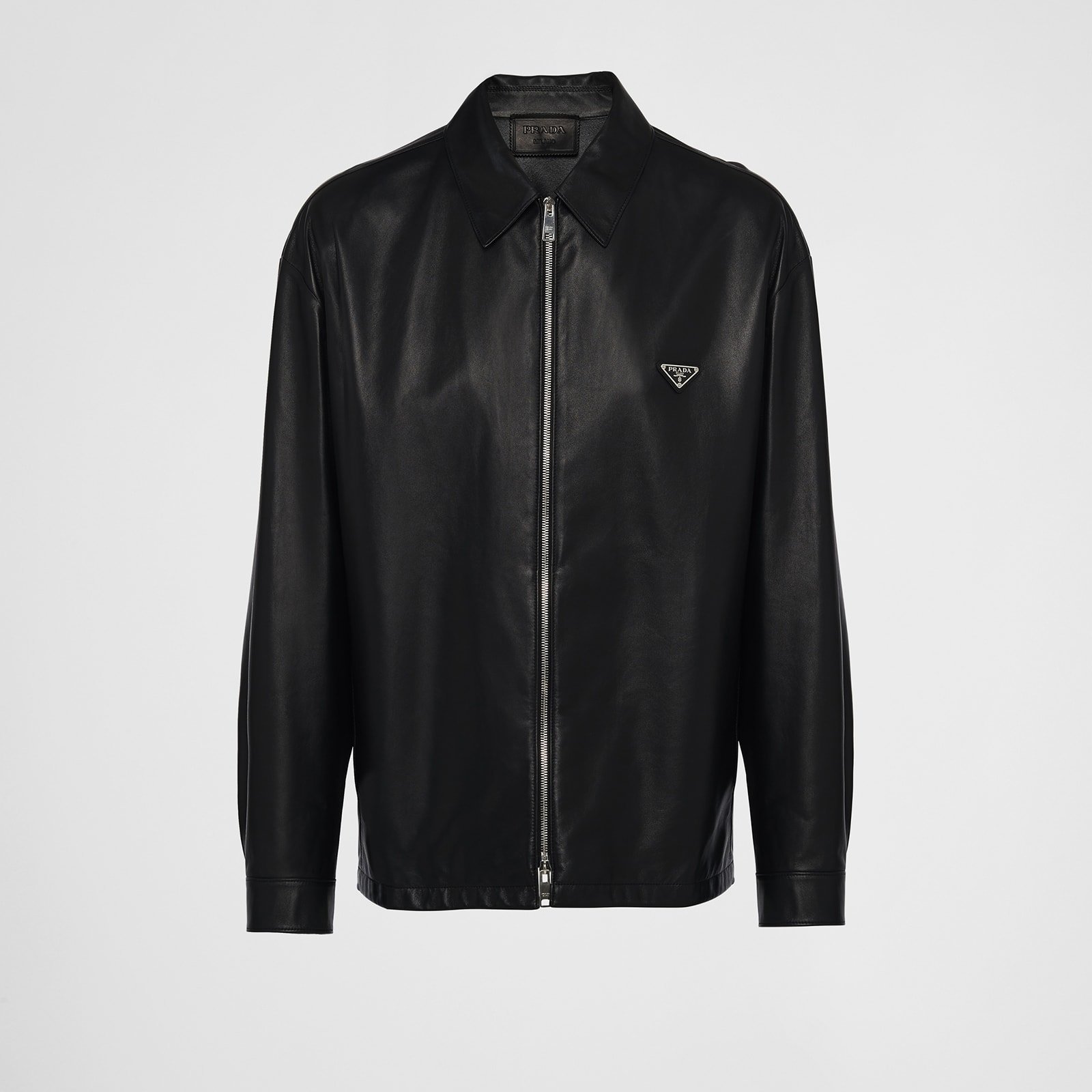 Prada Nappa Leather Blouson Jacket