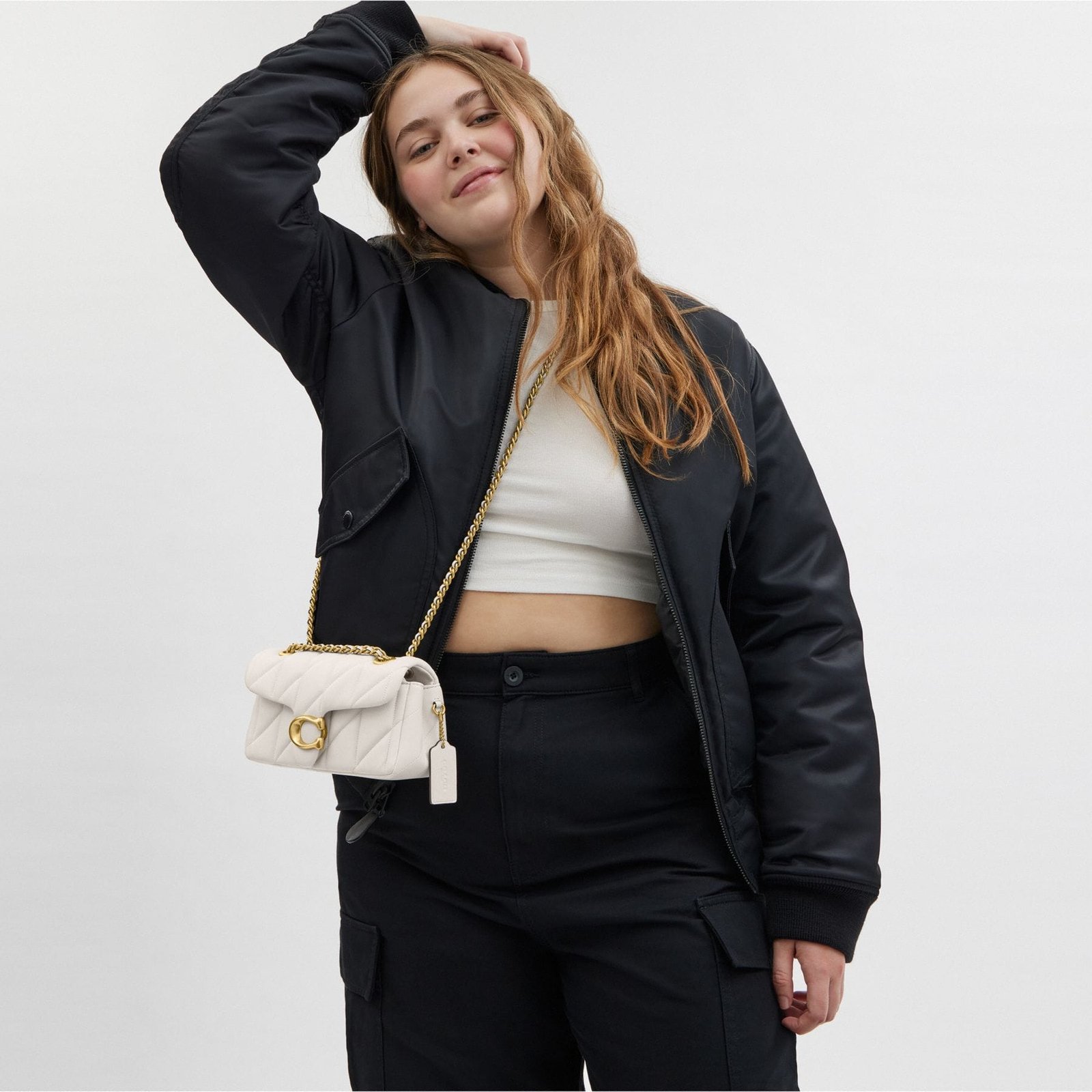 Replica Designer Bag Coach Bag Tabby Shoulder Bag 20 With Quilting - Image 5