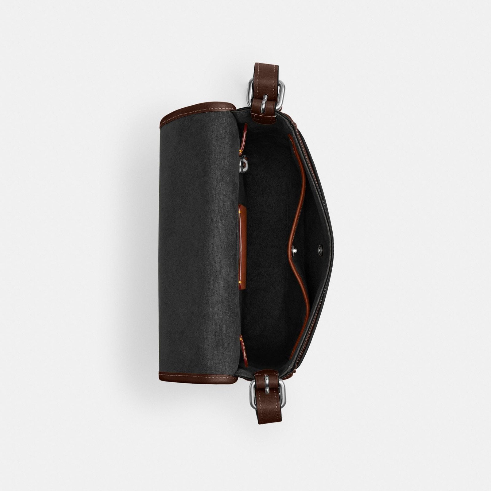 Replica Designer Bag Coach Bag Hitch Flap Crossbody Bag - Image 4