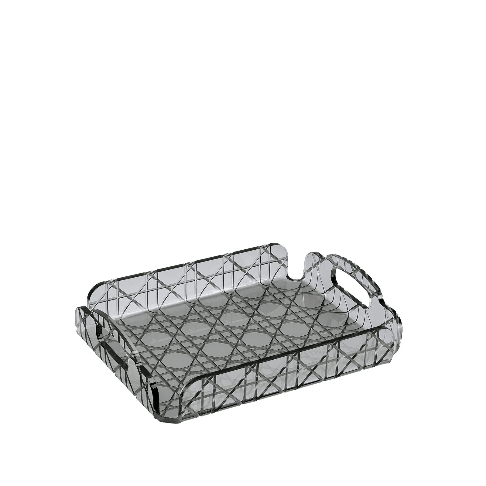 DIOR Mini Tray Anthracite Cannage