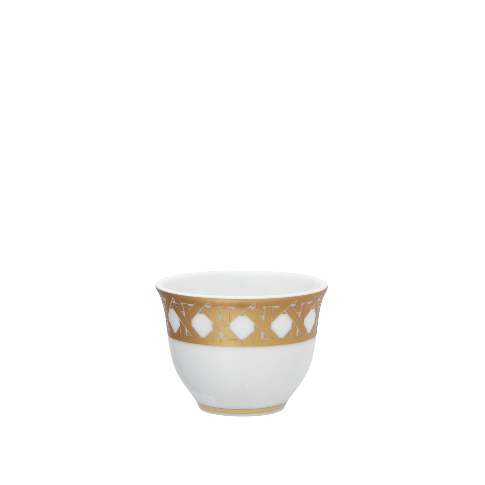DIOR Oriental Coffee Cup Gold-Tone Cannage Montaigne