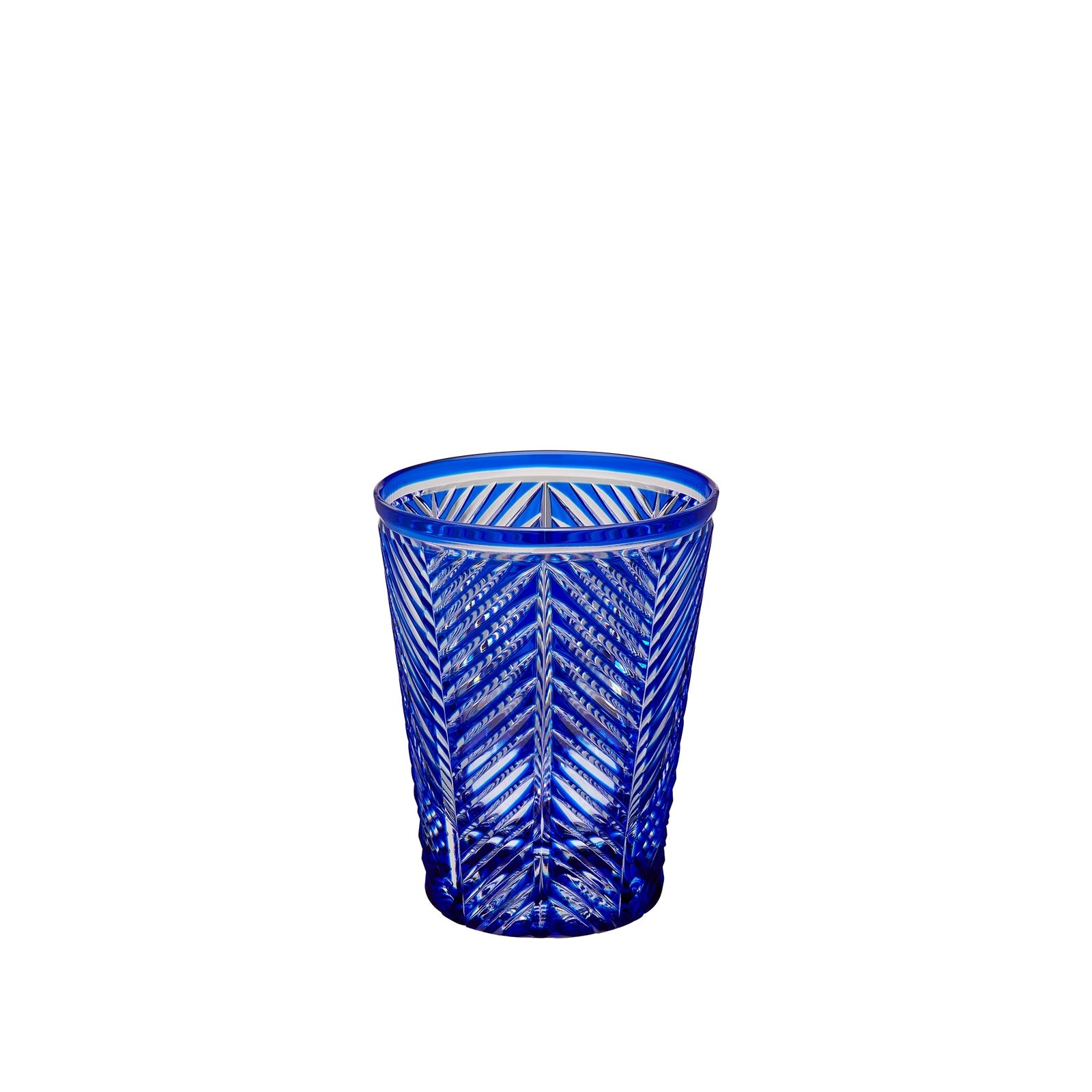 DIOR Water Glass Chevrons Blue