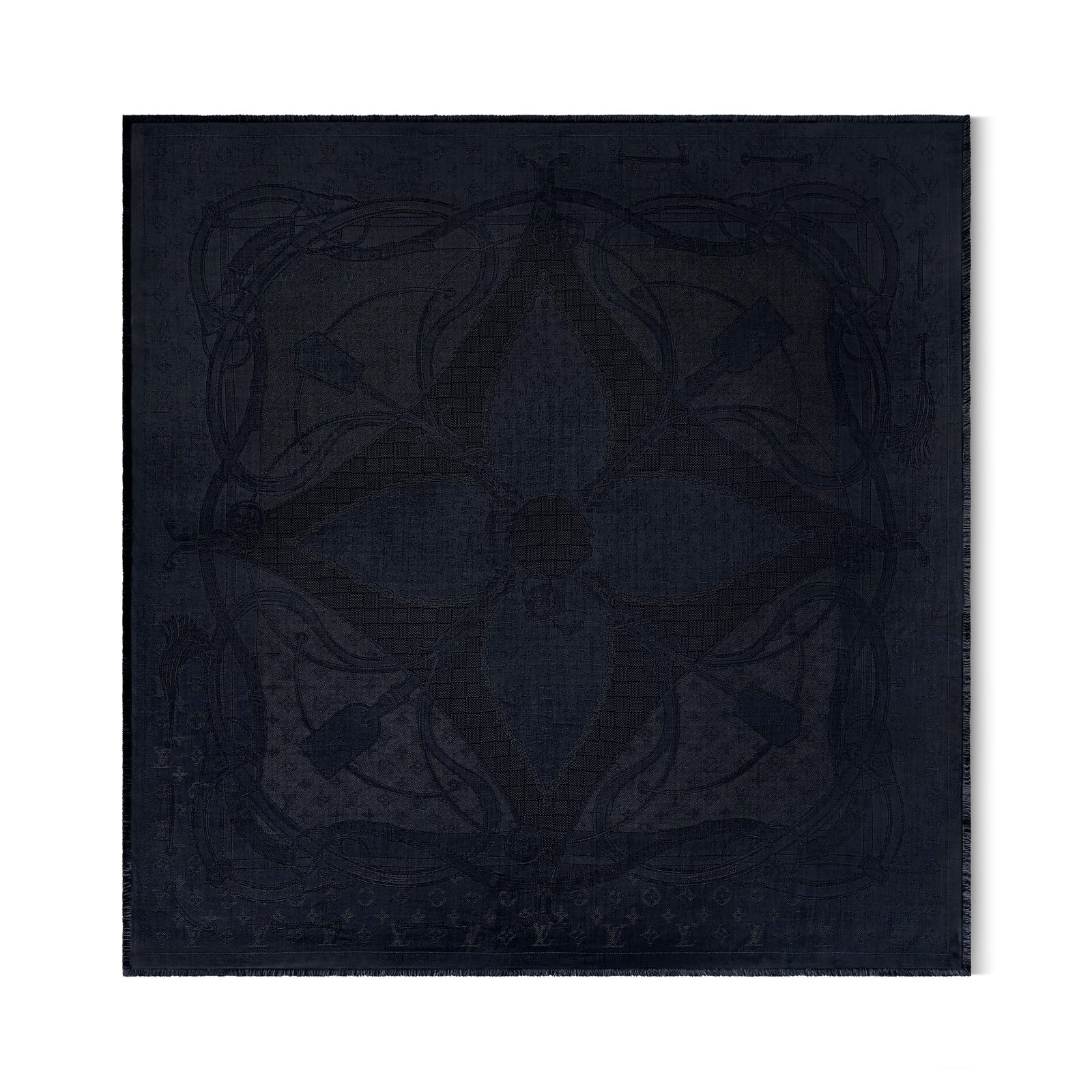 Louis Vuitton Flower And Straps Shawl