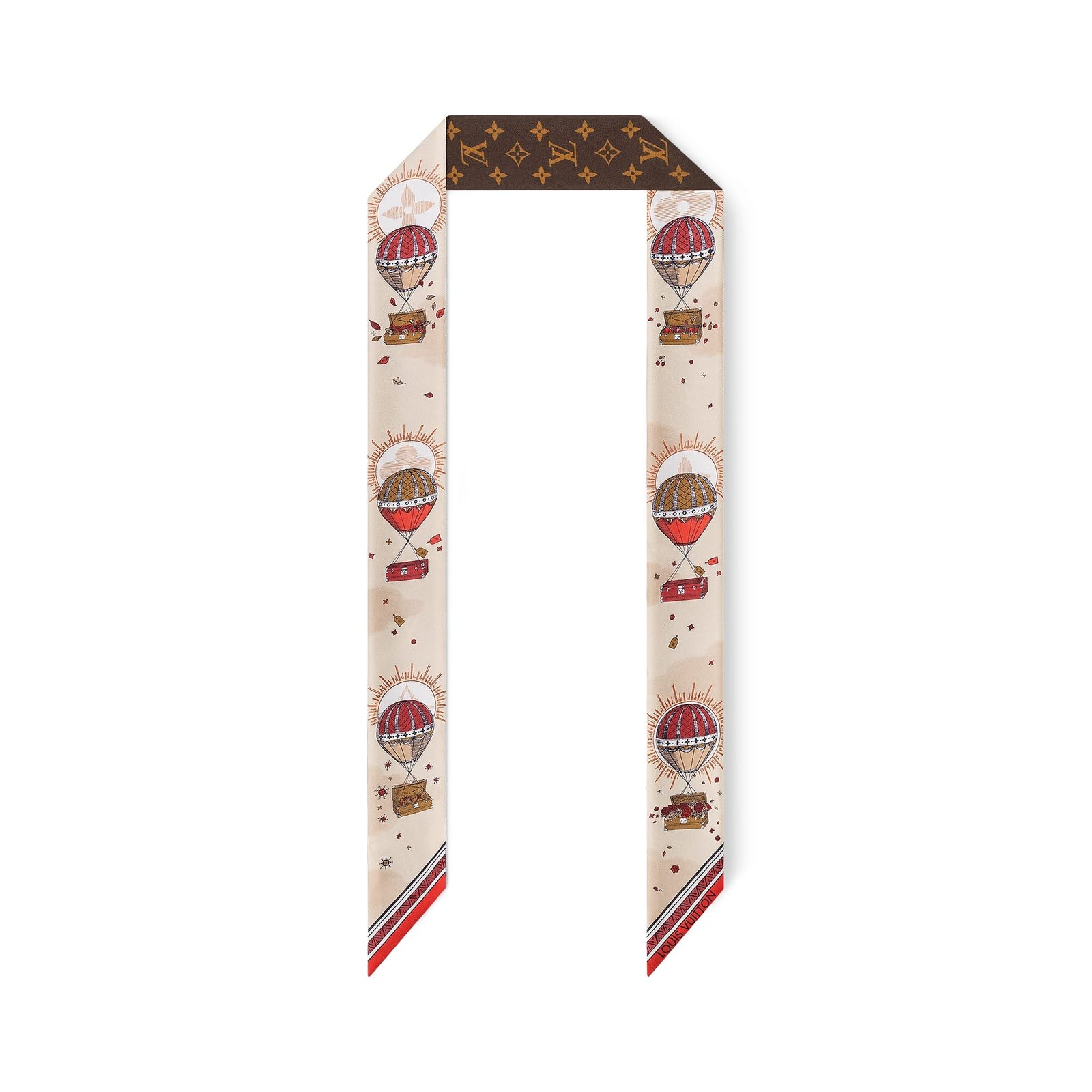 Louis Vuitton Silk Squares LV Eclipse Bandeau