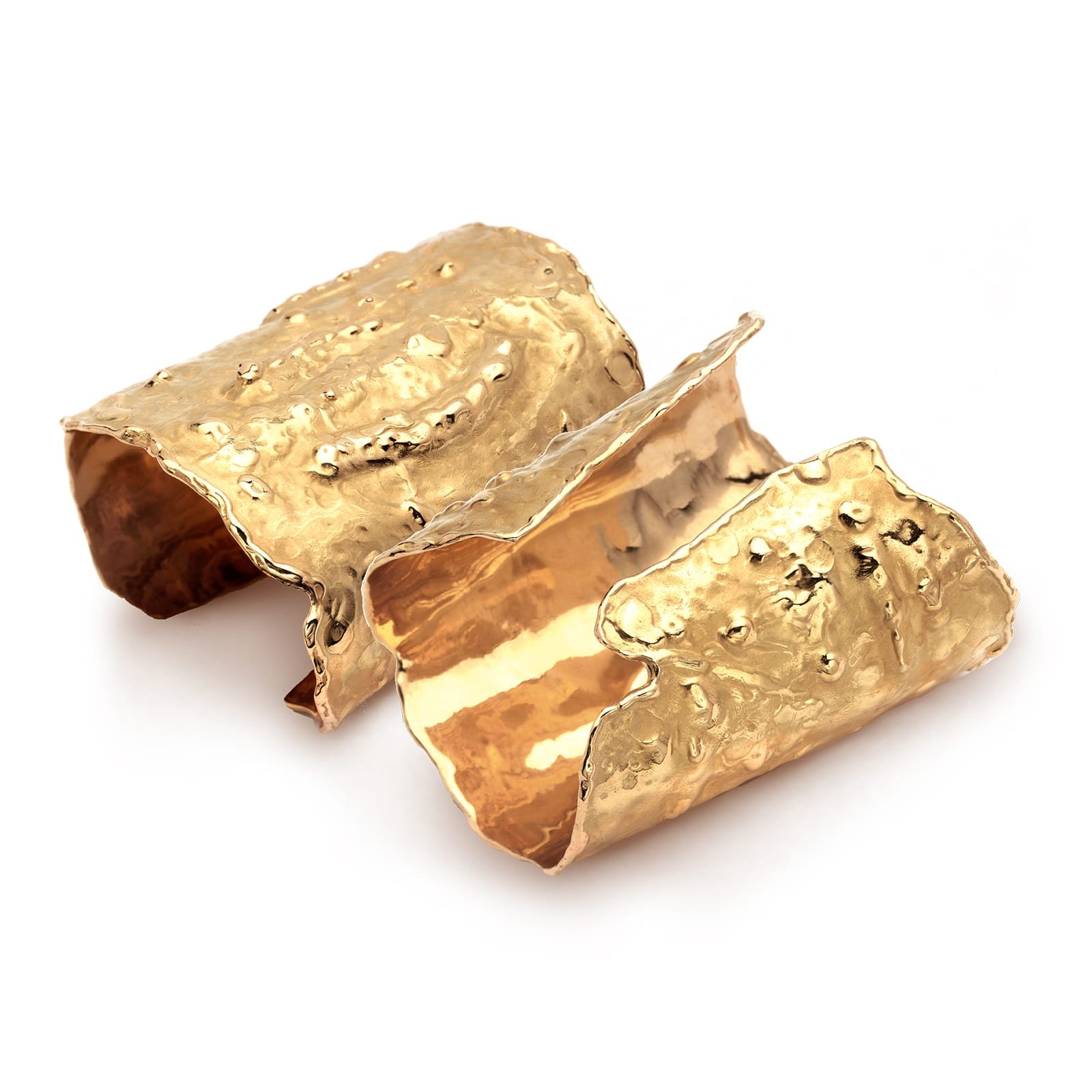 Van Cleef & Arpels Etruscan Inspiration Cuff Bracelet 18K Yellow Gold