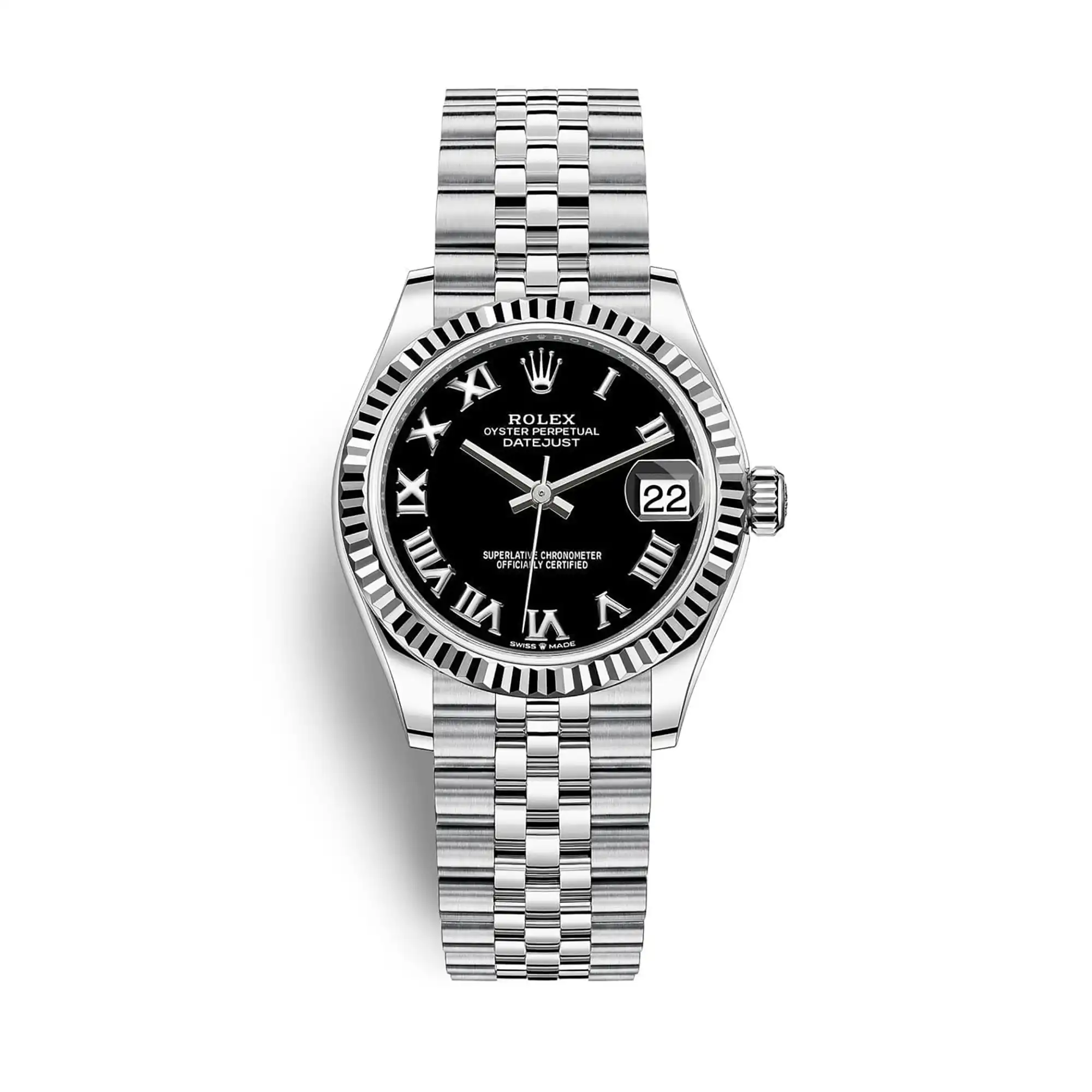 BEST FAKE ROLEX REPLICA WATCH DATEJUST 31 WHITE GOLD M278274 0002 GSF