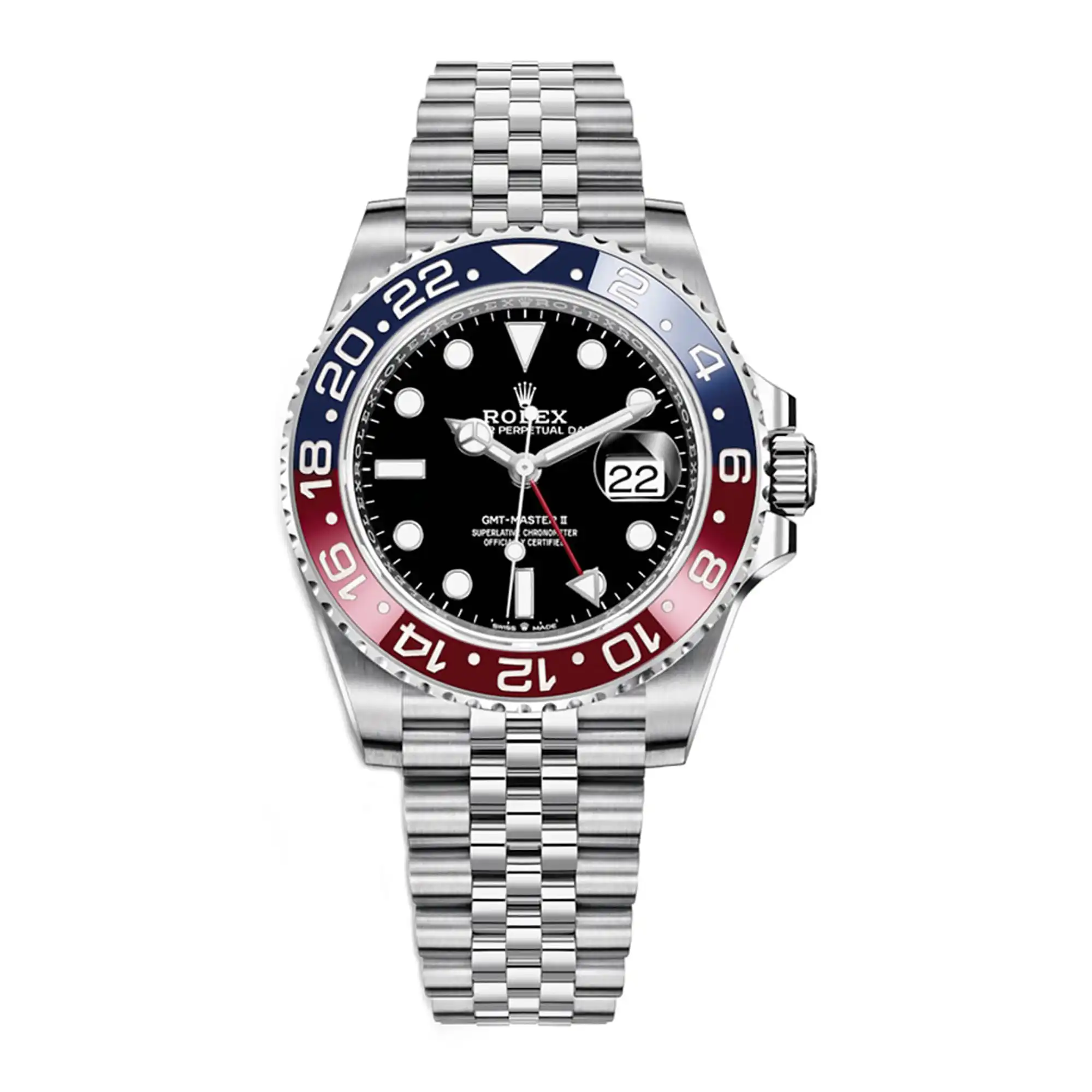 BEST FAKE ROLEX REPLICA WATCH GMT MASTER II 126710BLRO 0001 CLEAN