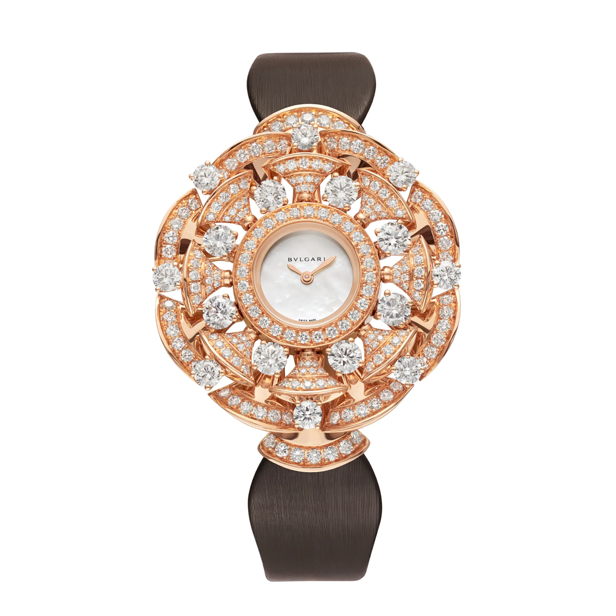 Fake Diamond Watch Bvlgari Replica Watch 102546 2000A