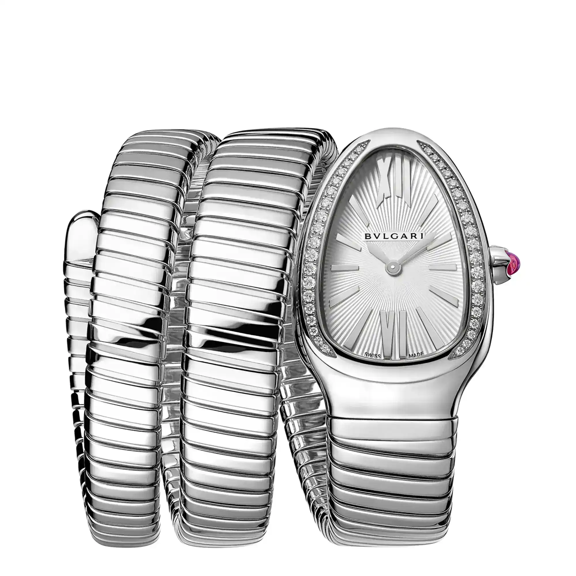 Fake Diamond Watch Bvlgari Replica Watch 103819 2000A