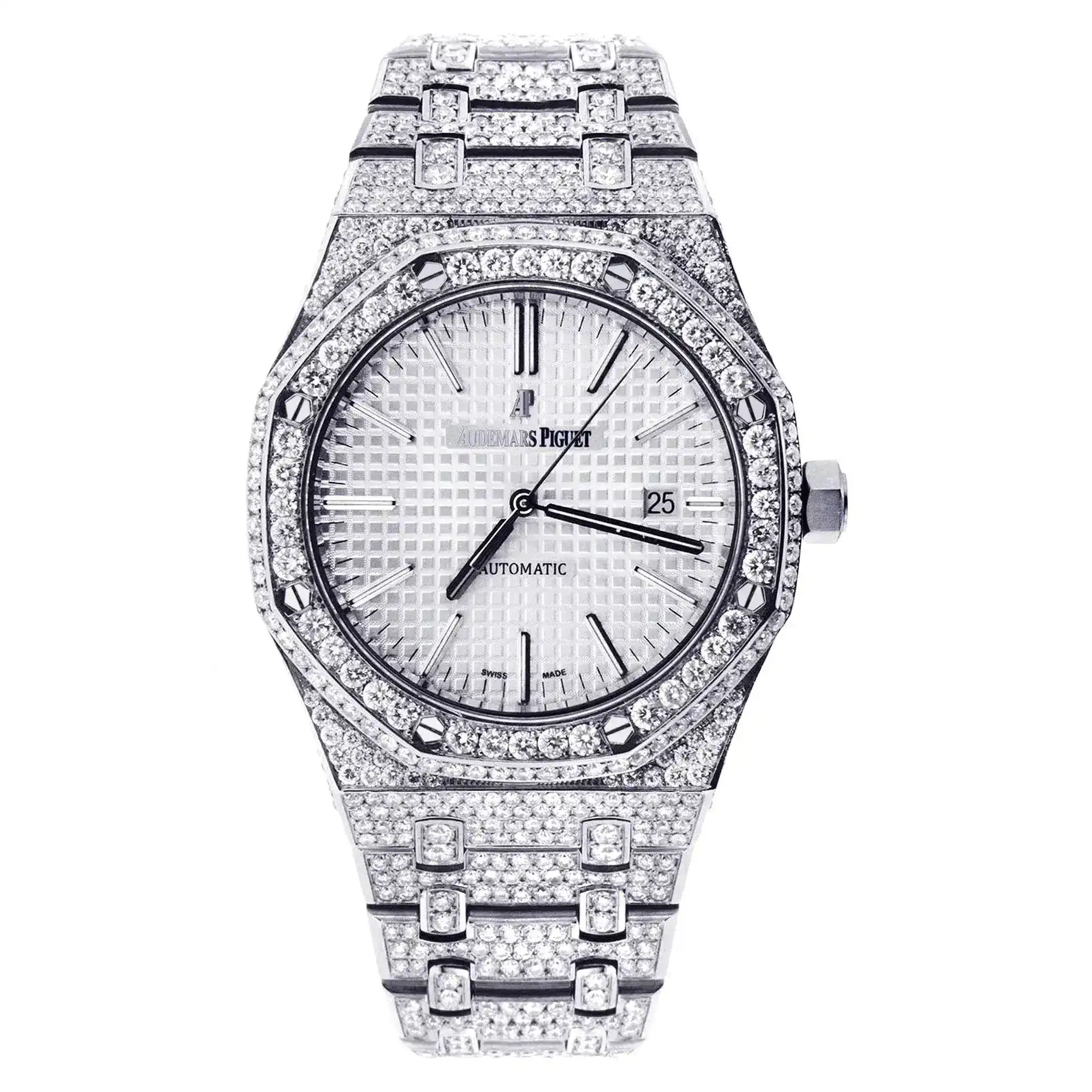 Fake Diamond Watch Iced Out Rolex Replica 053