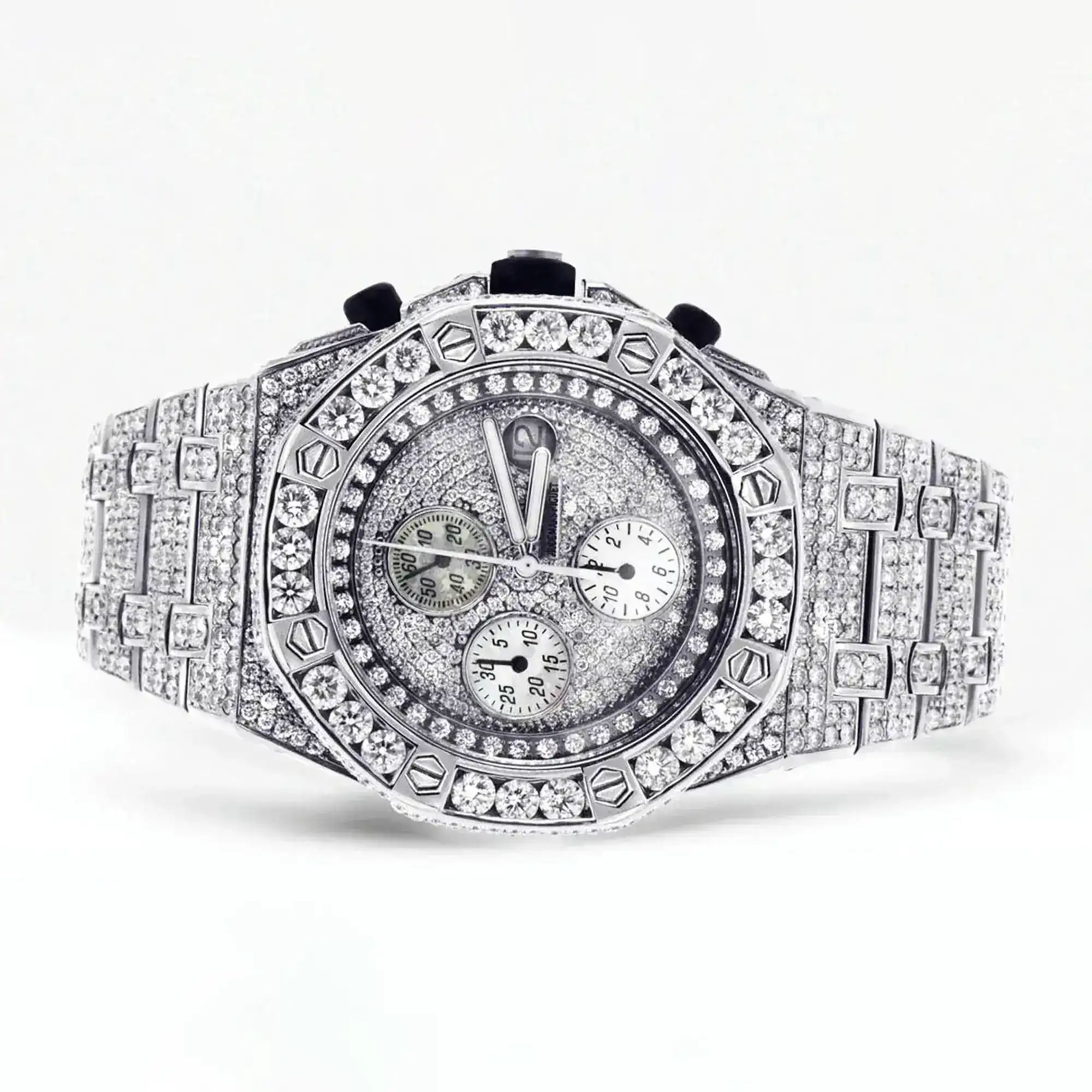 Fake Diamond Watch Iced Out Rolex Replica b049