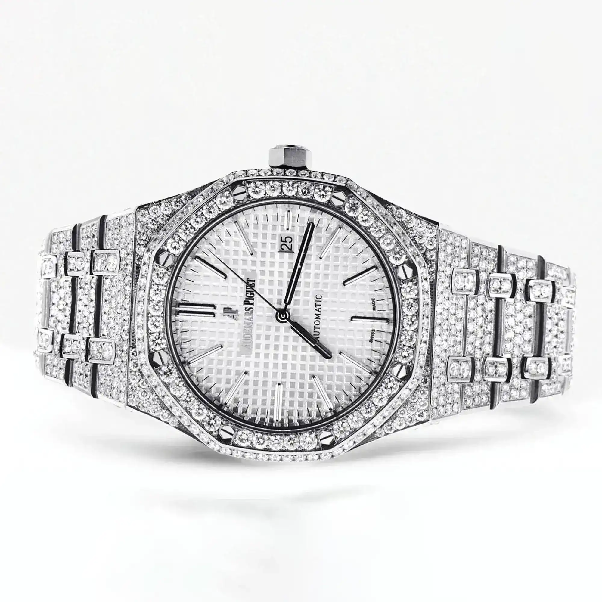 Fake Diamond Watch Iced Out Rolex Replica b053