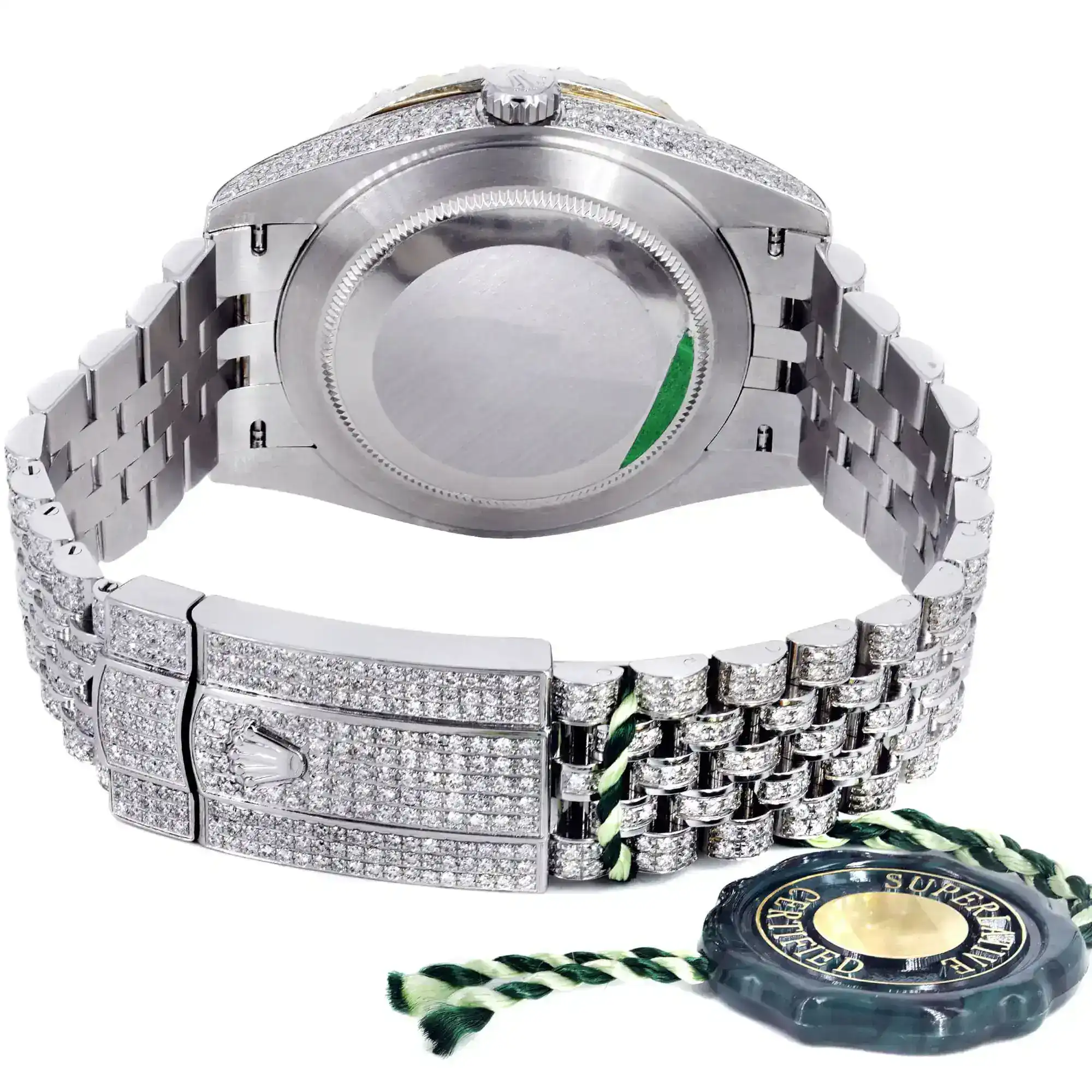 Fake Diamond Watch Iced Out Rolex Replica c033