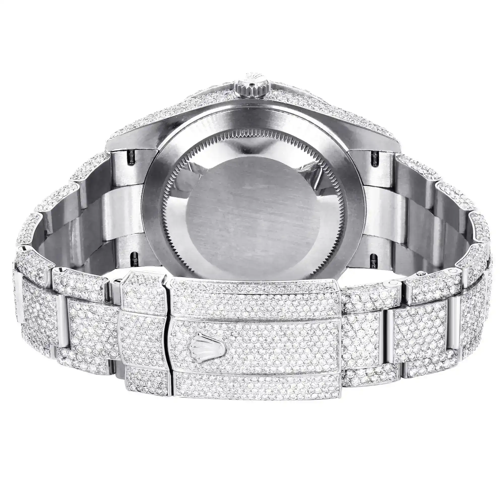 Fake Diamond Watch Iced Out Rolex Replica c213