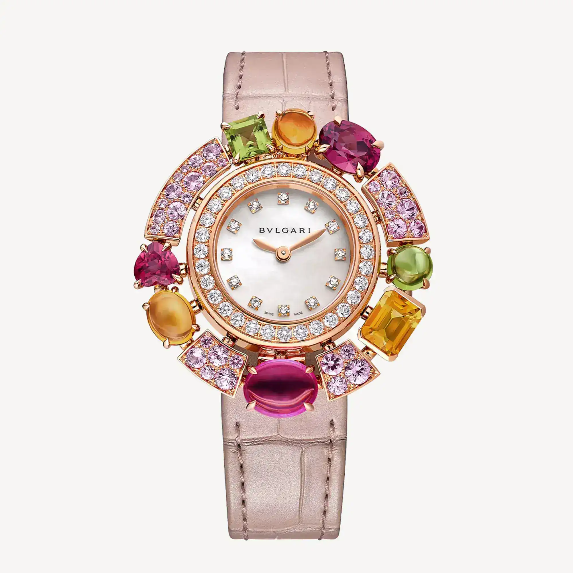 Fake Diamond Watch Replica Bvlgari 103713 1