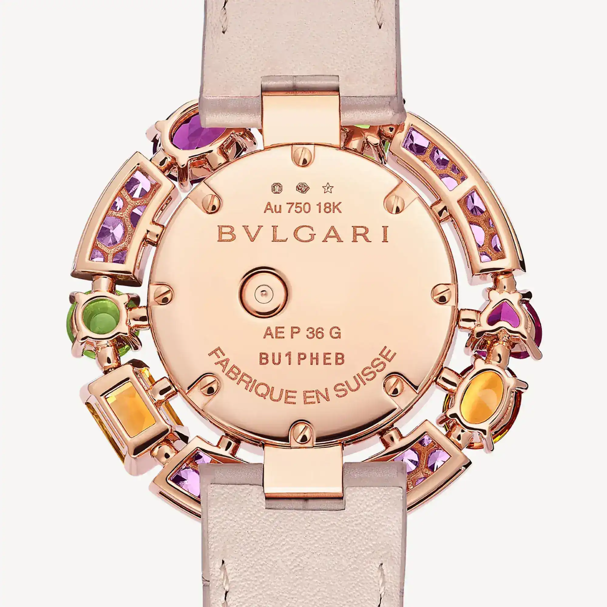 Fake Diamond Watch Replica Bvlgari 103713 4