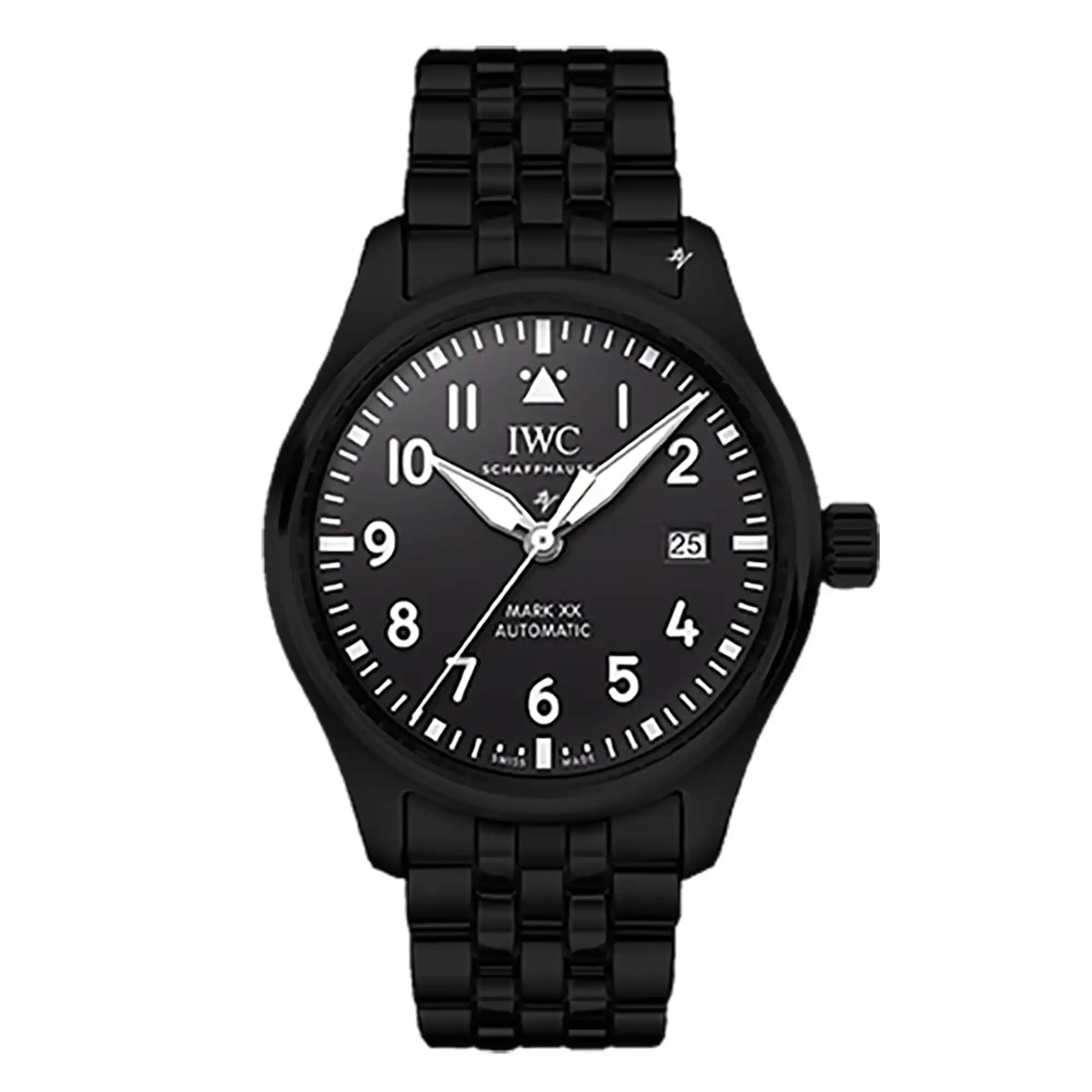 Fake IWC Replica Watch Pilots Limited Edition Black DLCPVD Blaken0404