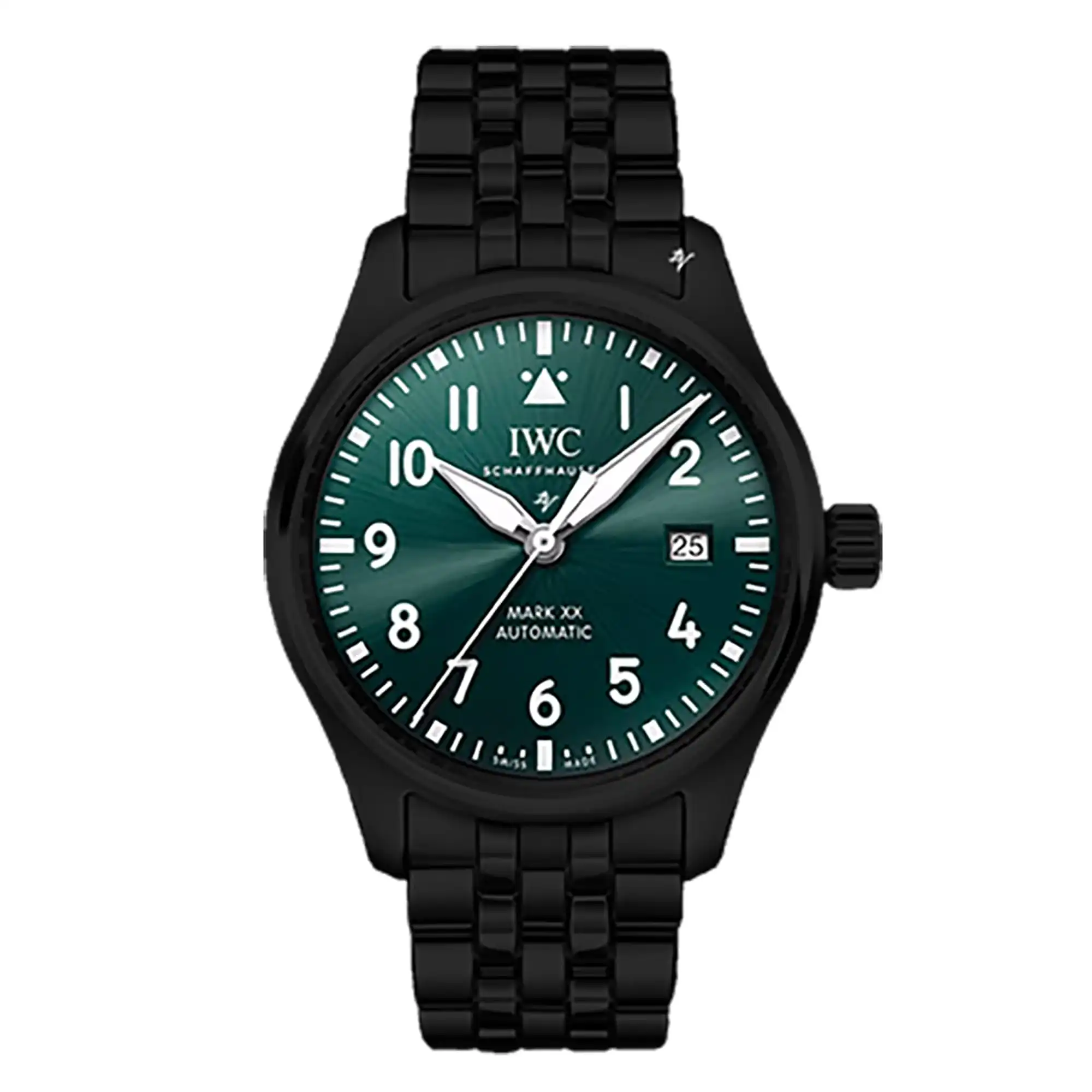 Fake IWC Replica Watch Pilots Limited Edition Black DLCPVD Blaken0406