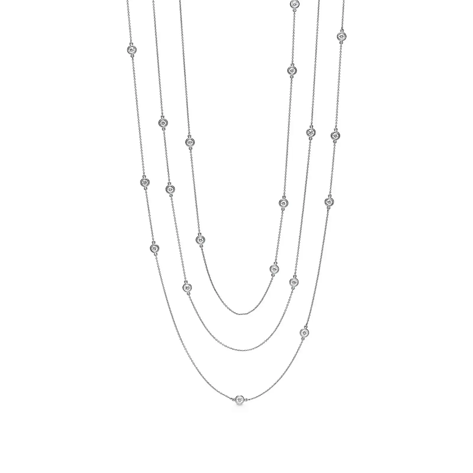 Fake Tiffany Jewelry elsa peretti diamonds by the yardsprinkle necklace 71285073 1044841 ED