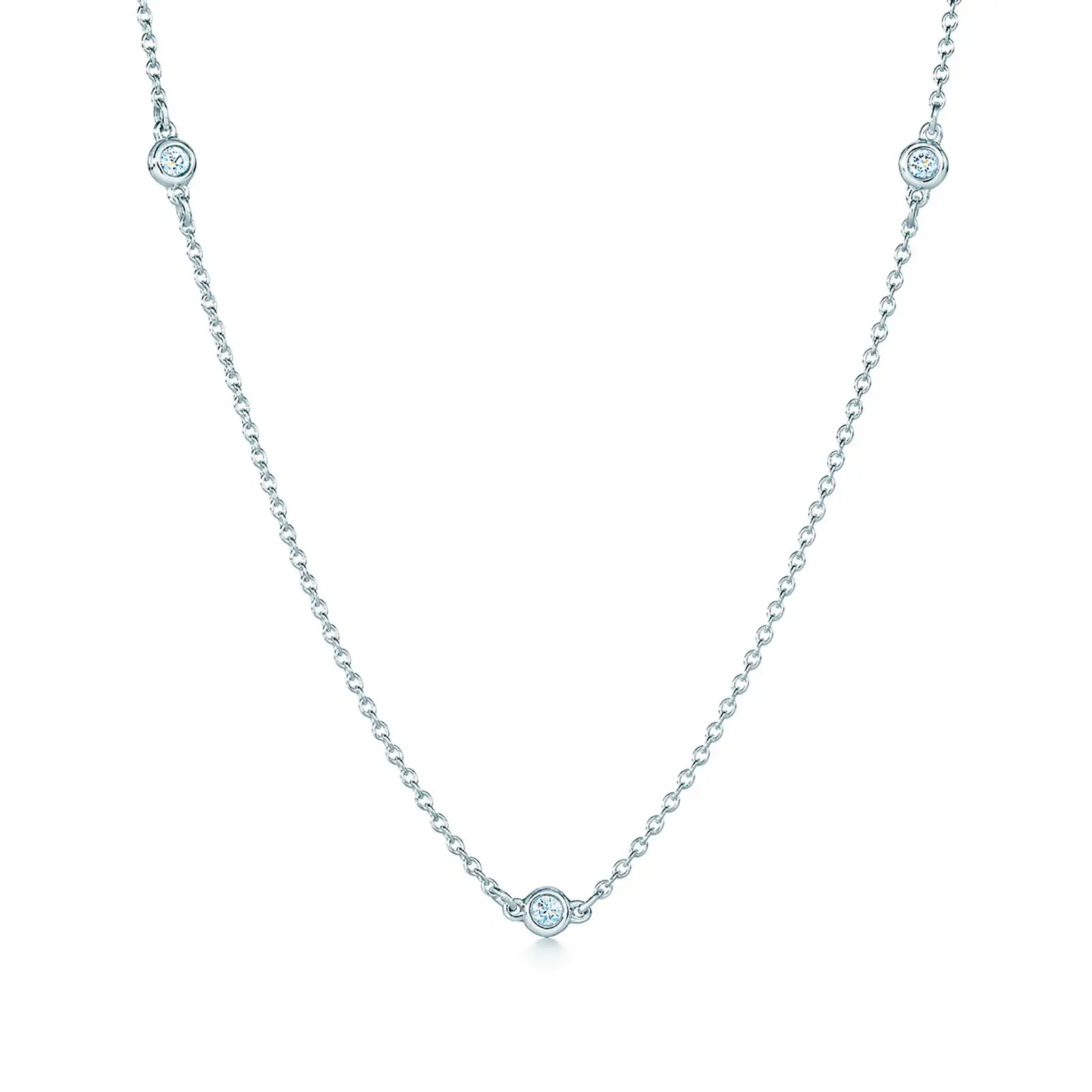 Fake Tiffany Jewelry elsa perettidiamonds by the yard necklace 24944417 929245 ED