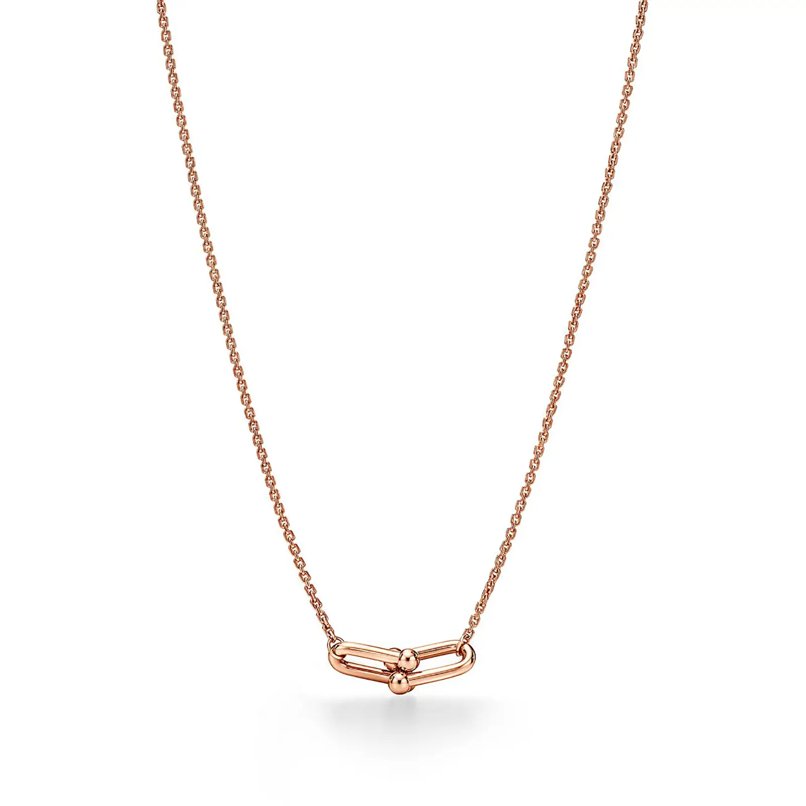 Fake Tiffany Jewelry tiffany hardwearsmall double link pendant 75060734 1082326 ED