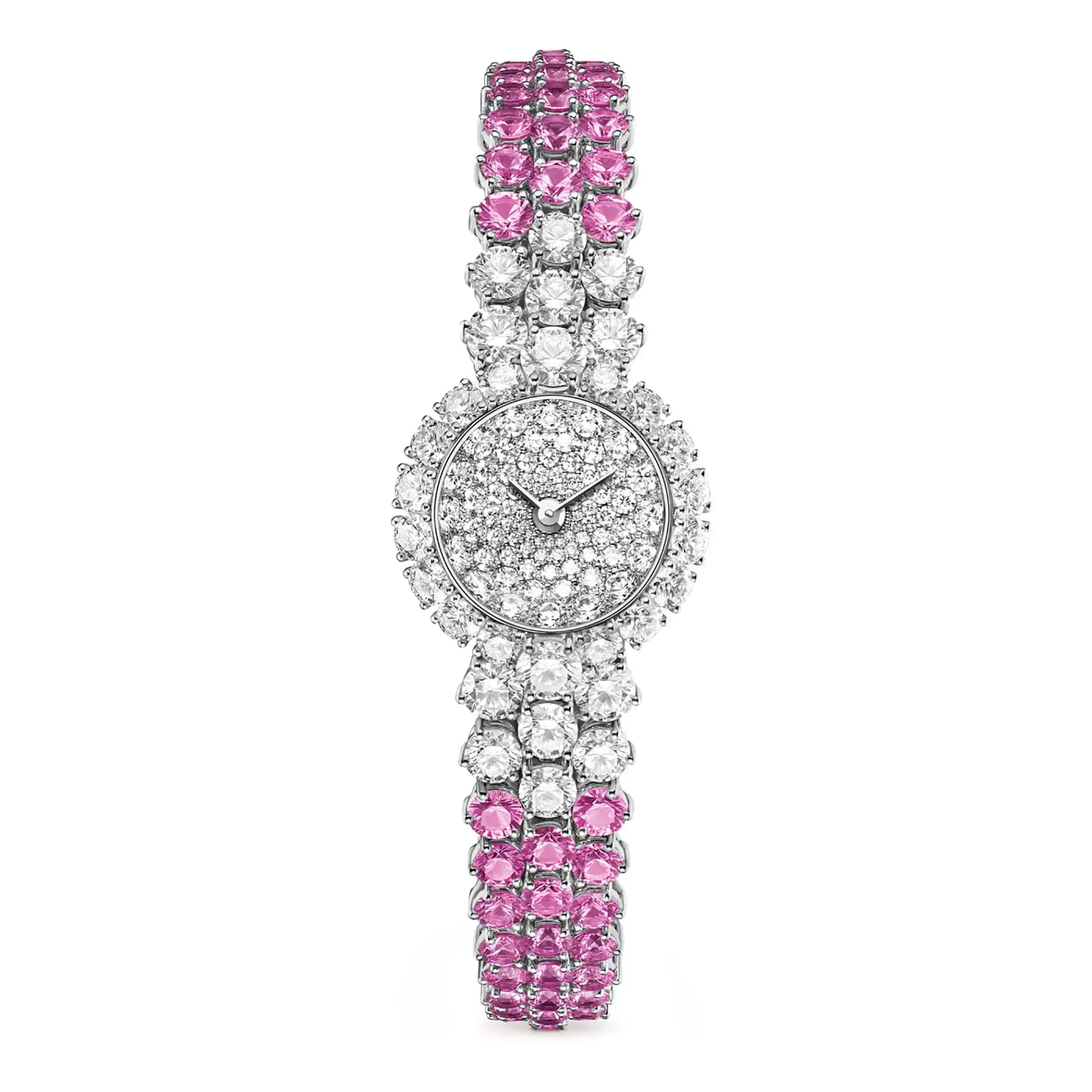 Fake Van Cleef Dupe A Cheval Replica Watch Platinum VCARPBME00