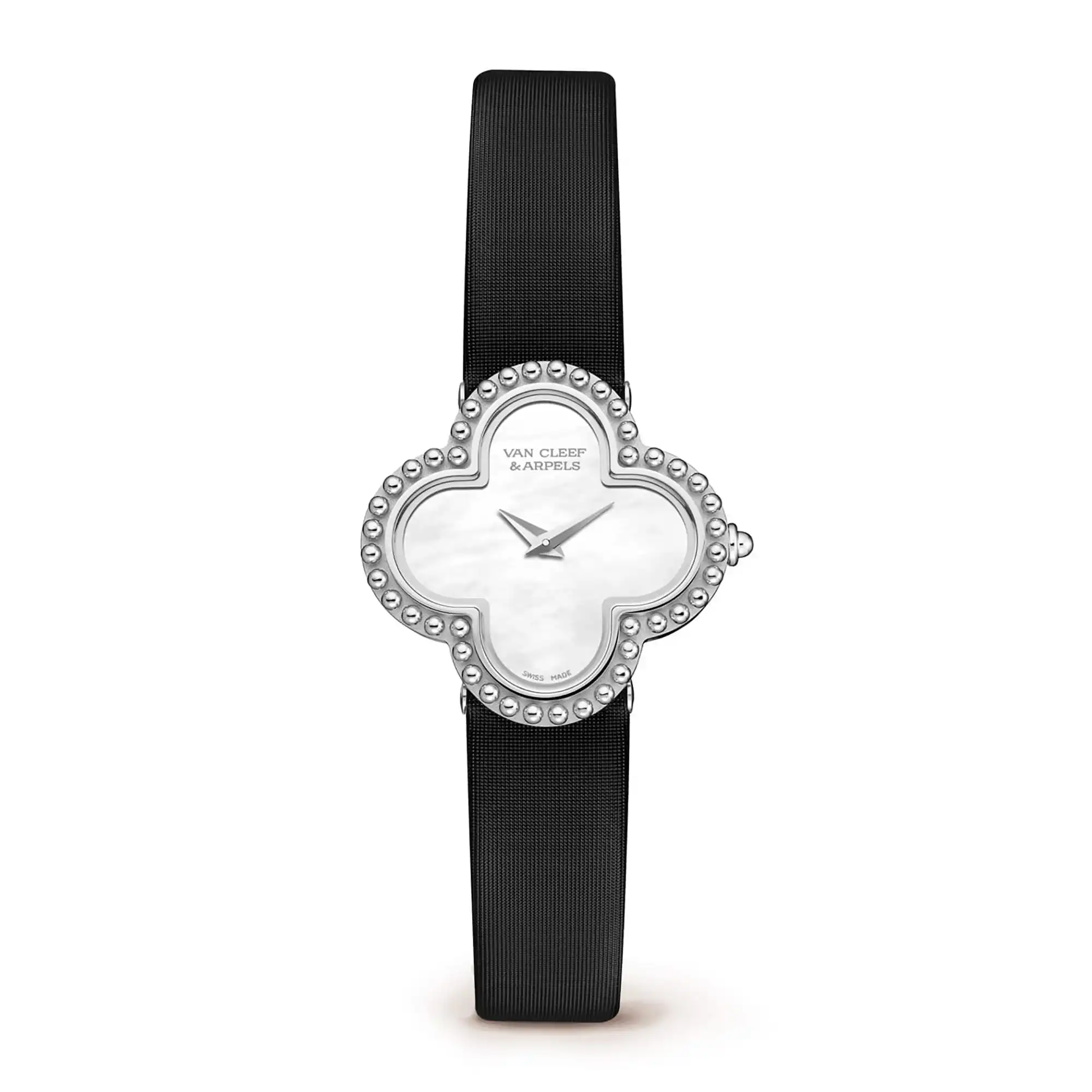 Fake Van Cleef Dupe Alhambra Replica Watch Small Model VCARD21600