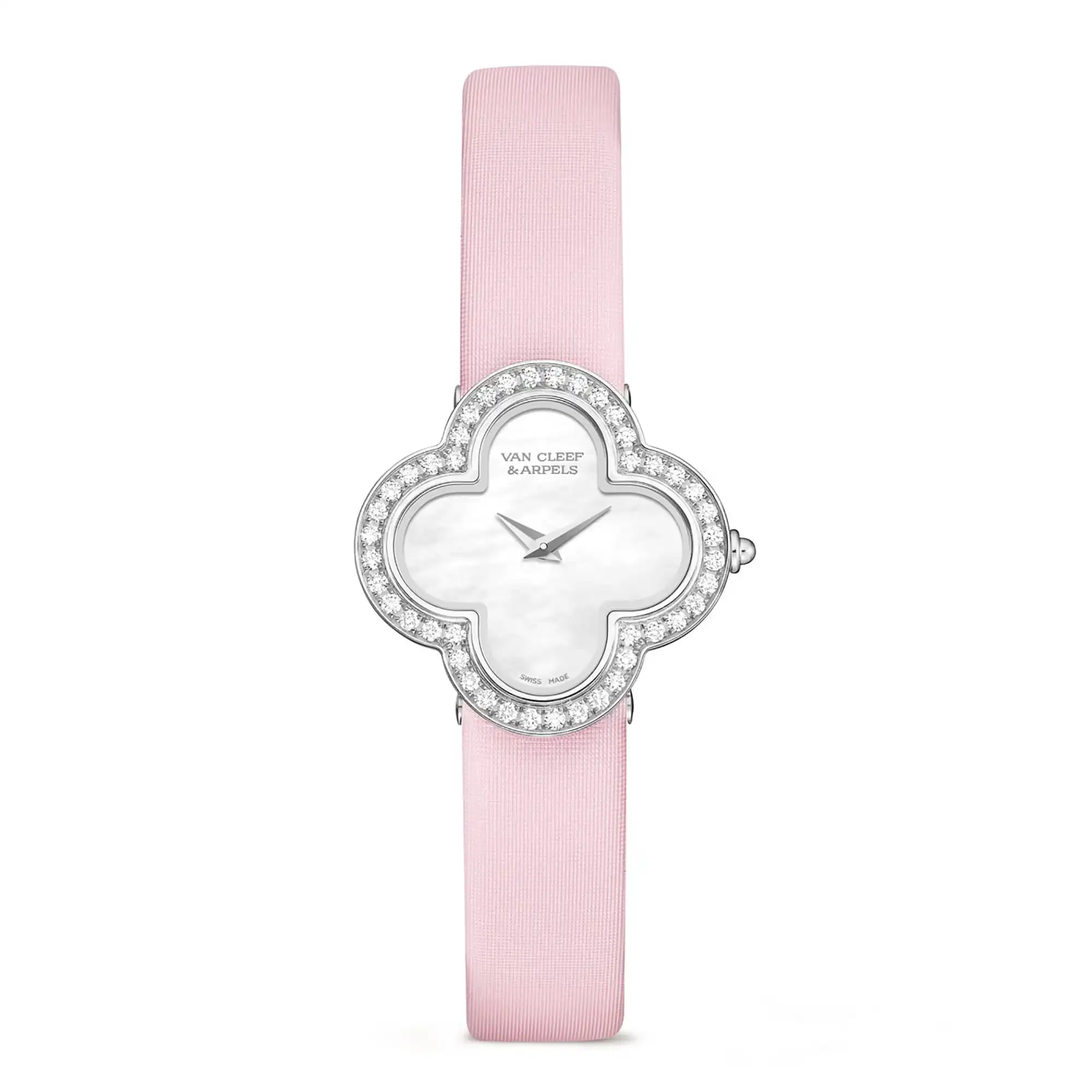 Fake Van Cleef Dupe Alhambra Replica Watch Small Model VCARM95800