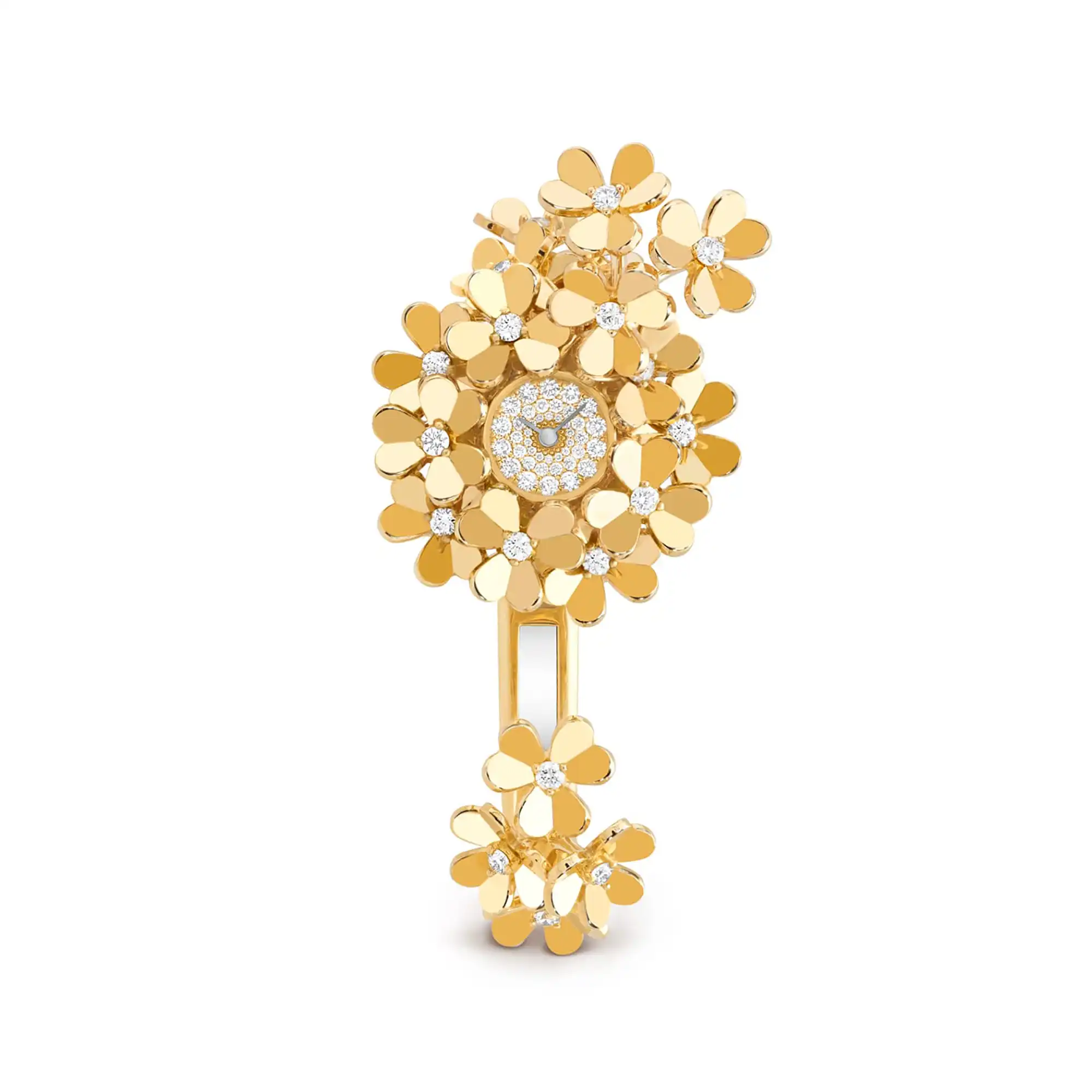 Fake Van Cleef Dupe Frivole Secrete Replica Watch Small VCARO8X100