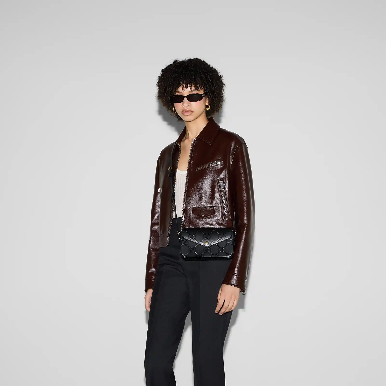 Replica Designer Bag GUCCI GG Super Mini Shoulder Bag - Image 5