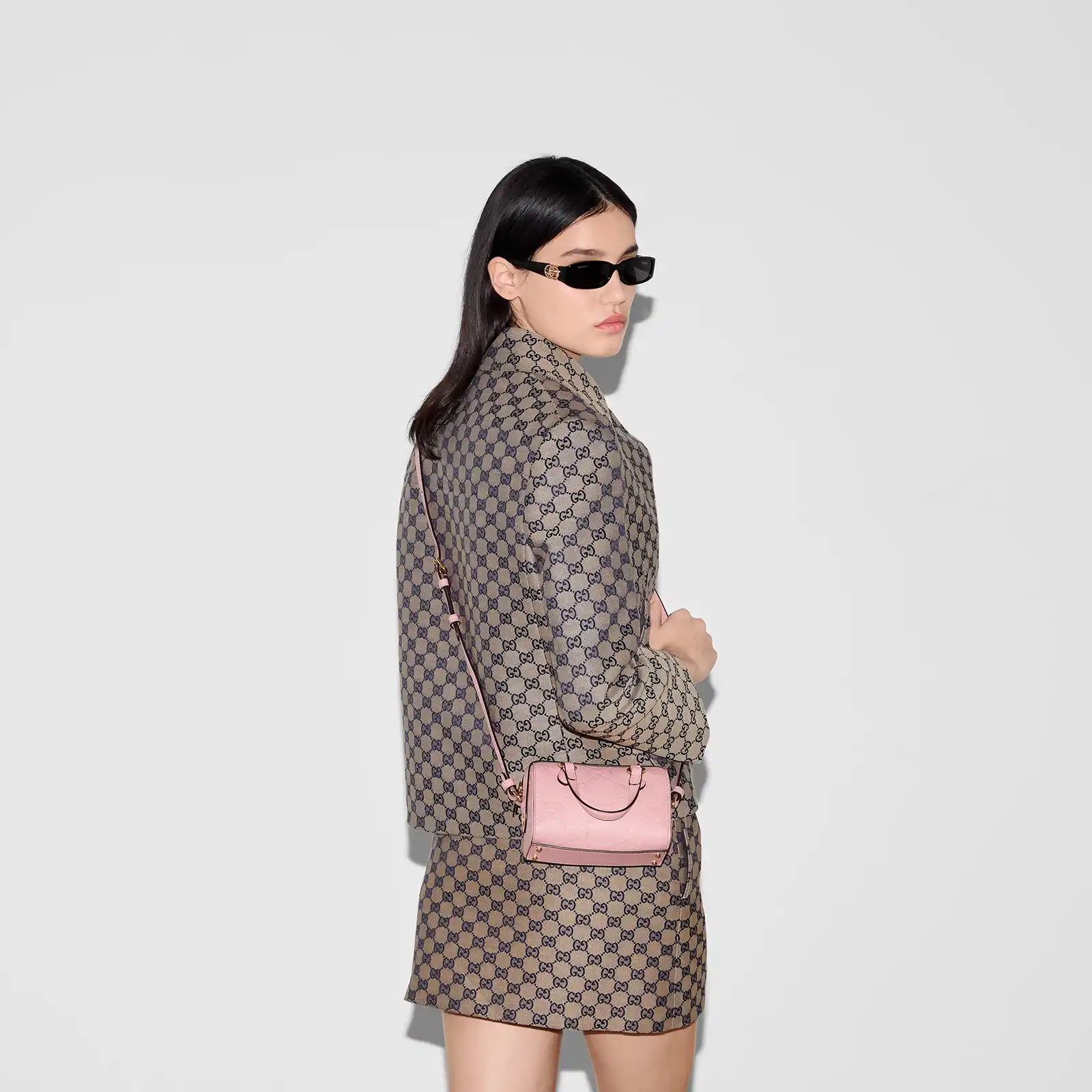 Replica Designer Bag GUCCI GG Super Mini Top Handle Bag - Image 4