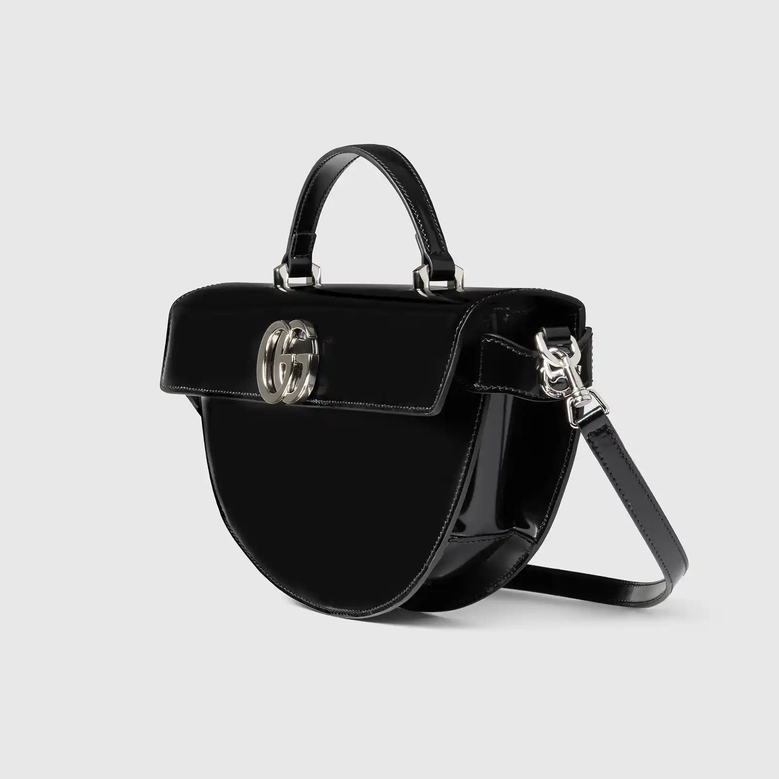 Replica Designer Bag GUCCI Medium Half-Moon Top Handle Bag - Image 3