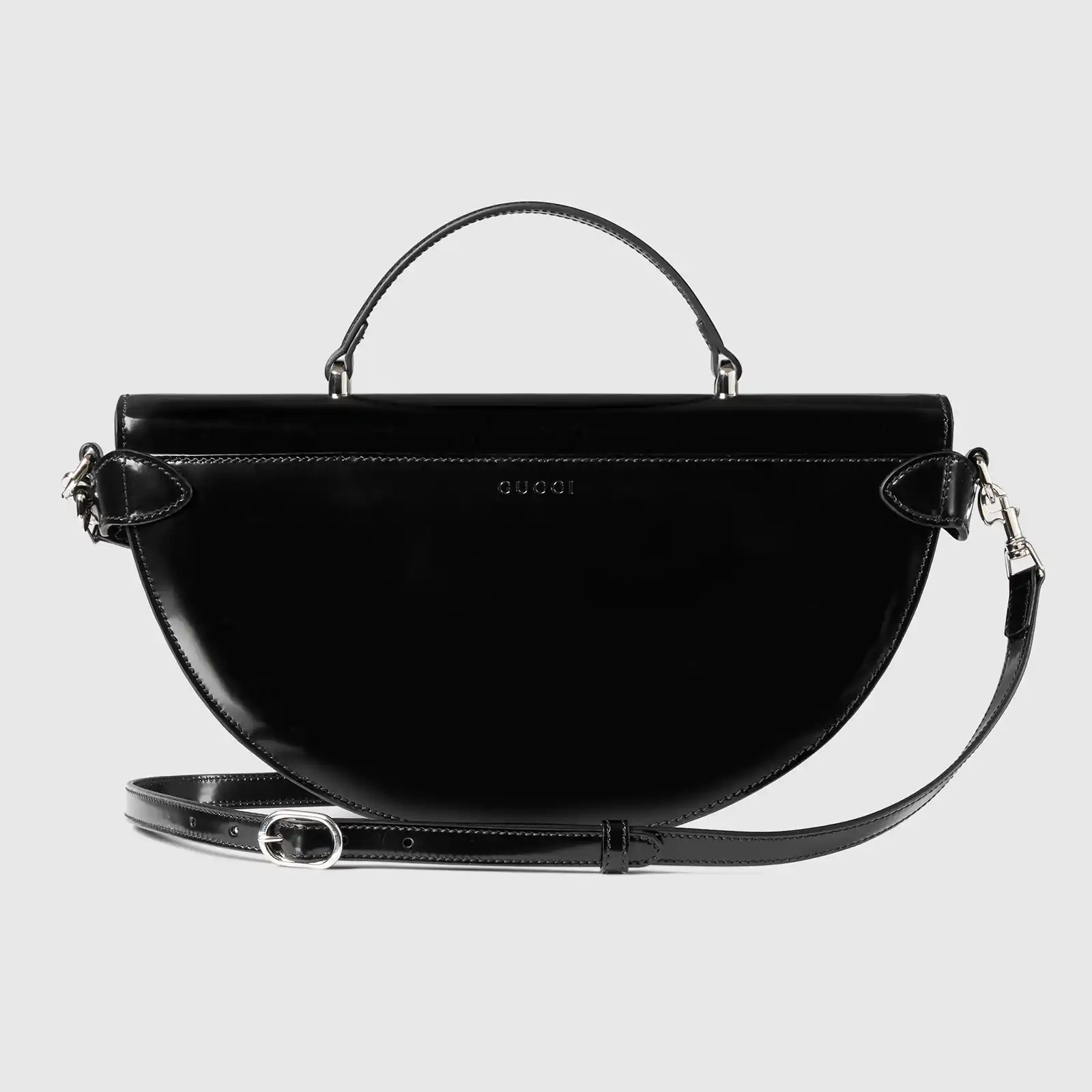 Replica Designer Bag GUCCI Medium Half-Moon Top Handle Bag - Image 4