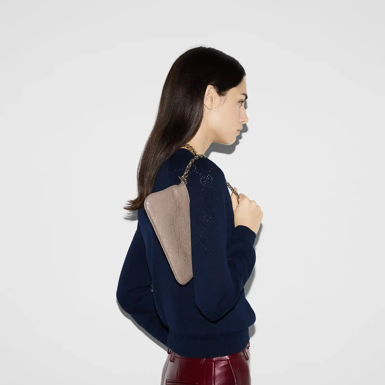 Replica Designer Bag GUCCI GG Emblem Super Mini Bag - Image 2