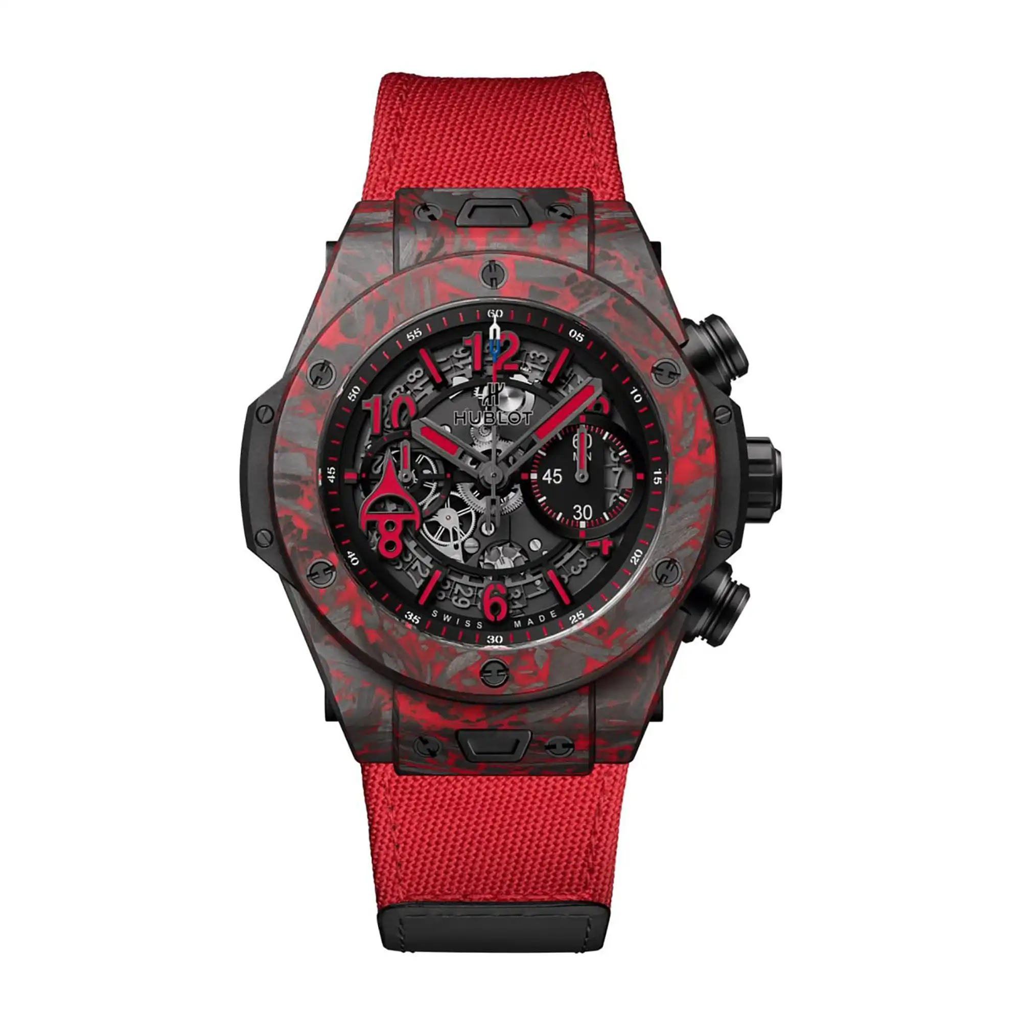 Hublot Replica Watch Big Bang Unico Red Carbon 411 QV 1123 NR OVK21