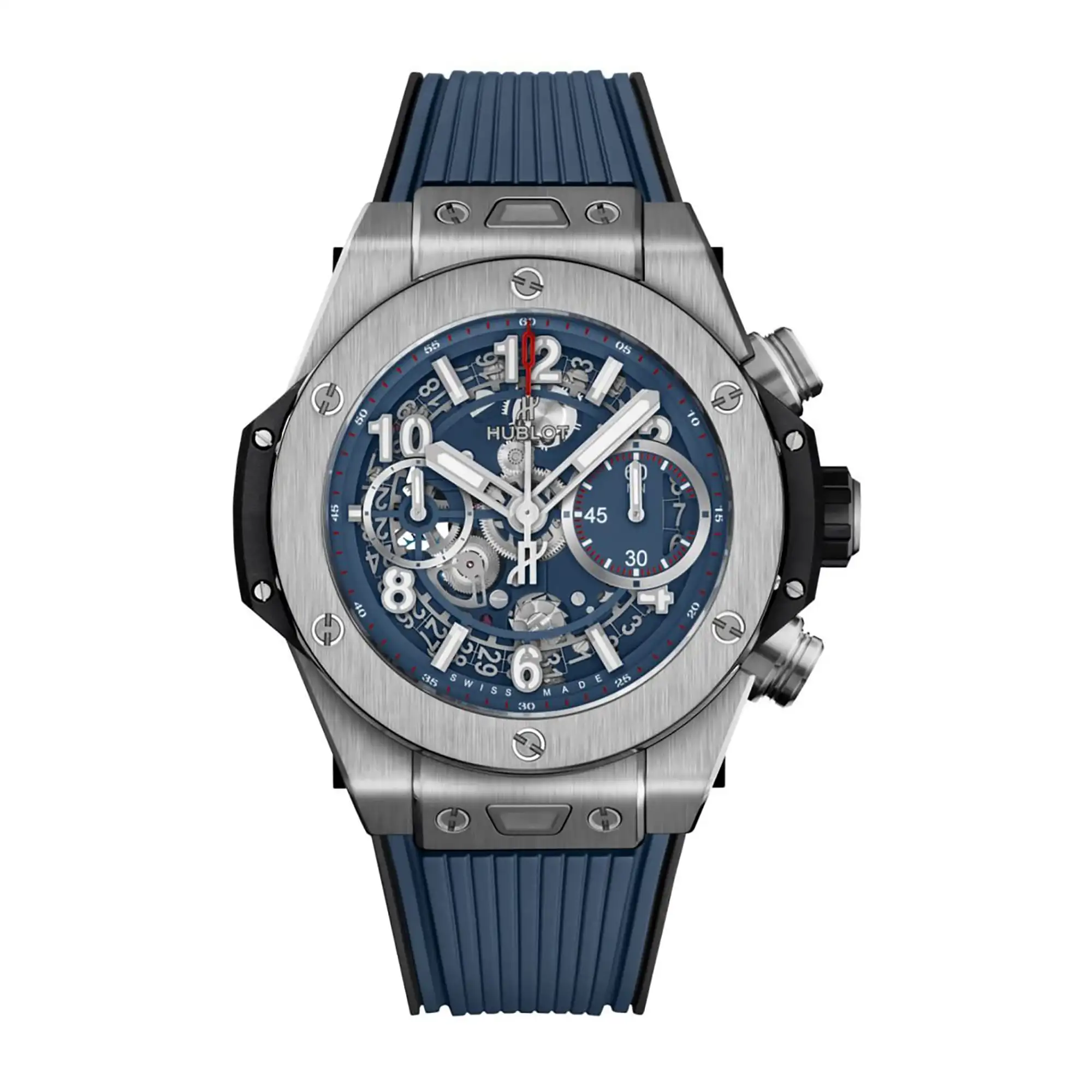 Hublot Replica Watch Big Bang Unico Titanium Blue 441 NX 5179 RX