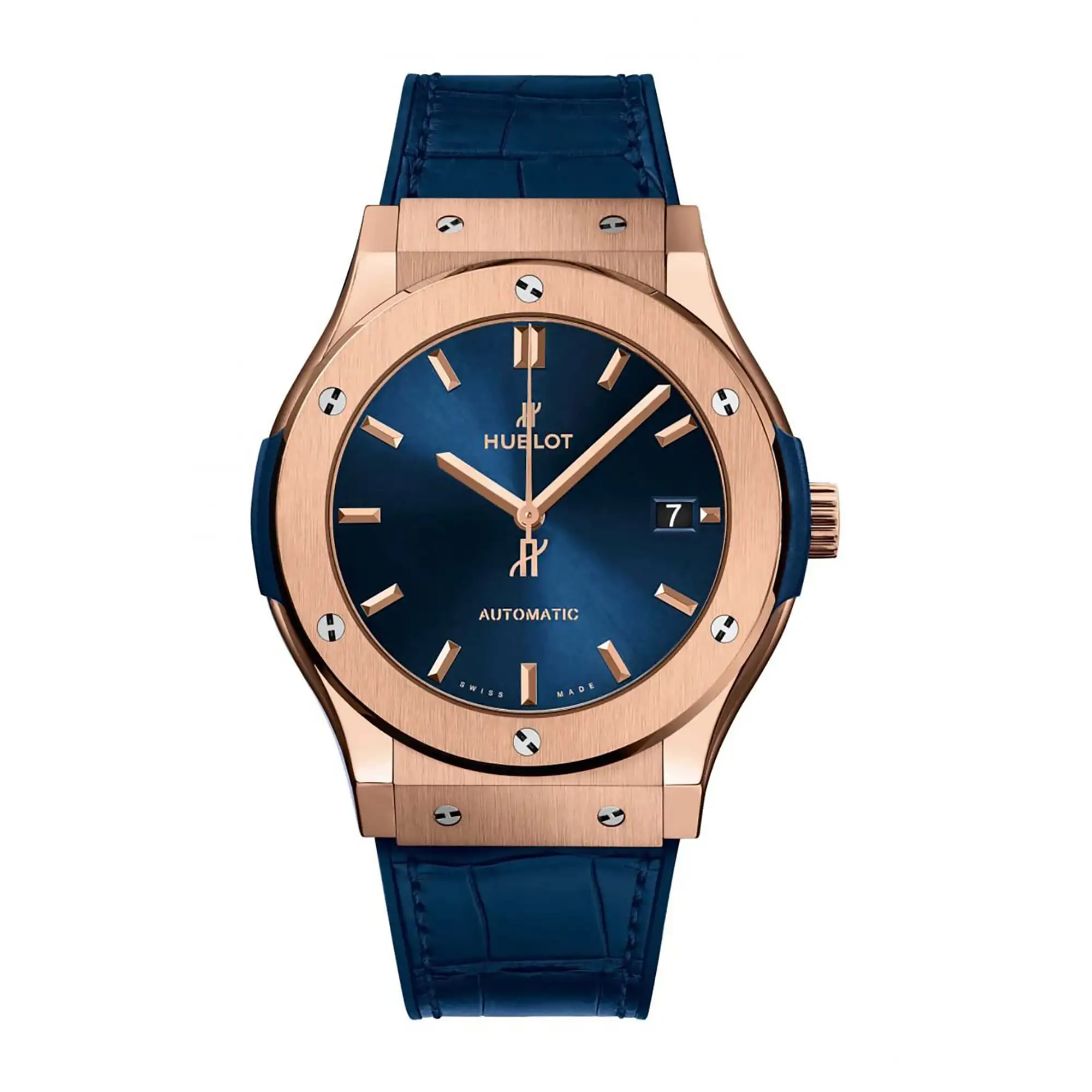 Hublot Replica Watch Classic Fusion Blue King Gold 511 OX 7180 LR