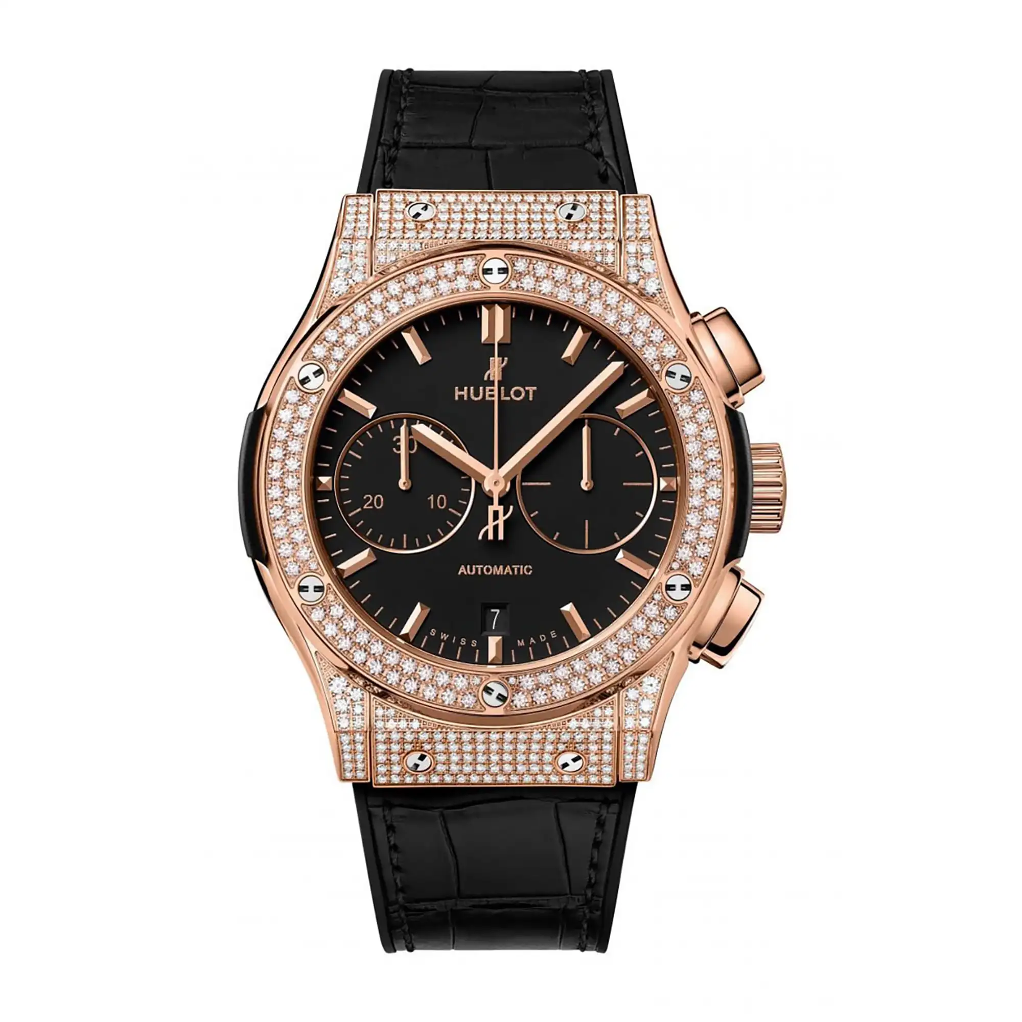 Hublot Replica Watch Classic Fusion Chonograph King Gold 521 OX 1181 LR 1704