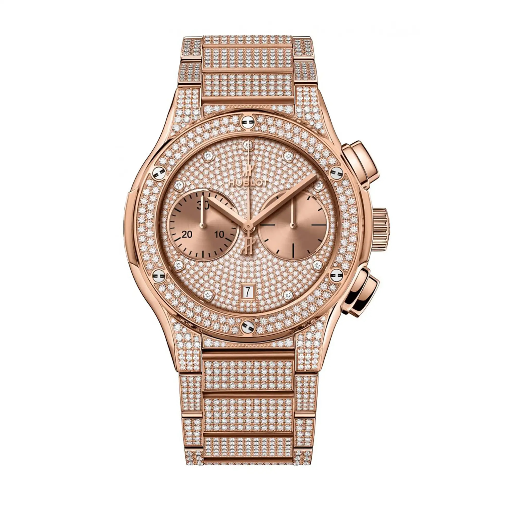 Hublot Replica Watch Classic Fusion Chronograph King Gold 520 OX 9010 OX 3704