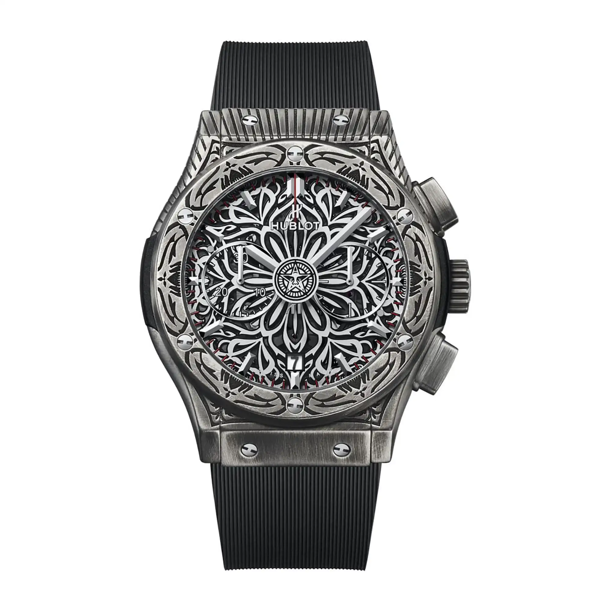 Hublot Replica Watch Classic Fusion Chronograph Shepard Fairey 525 NX 0137 RX SHF21