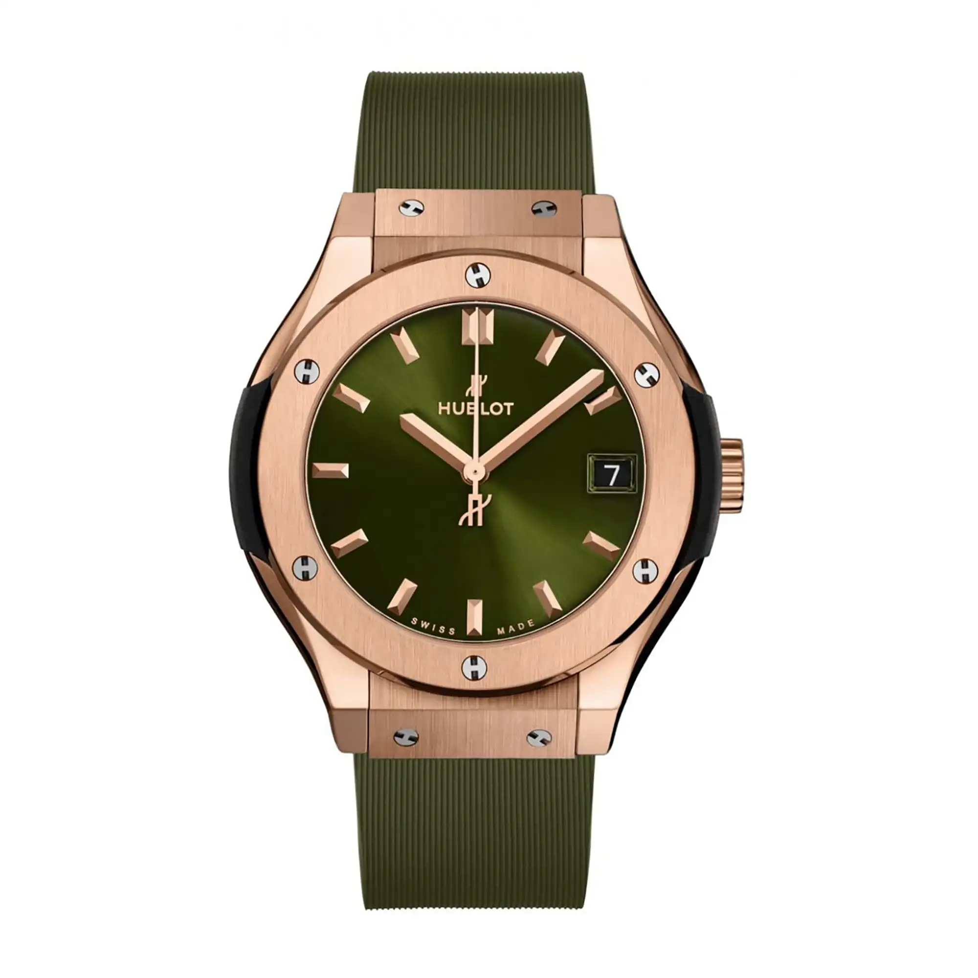 Hublot Replica Watch Classic Fusion Green King Gold 511 OX 8980 RX