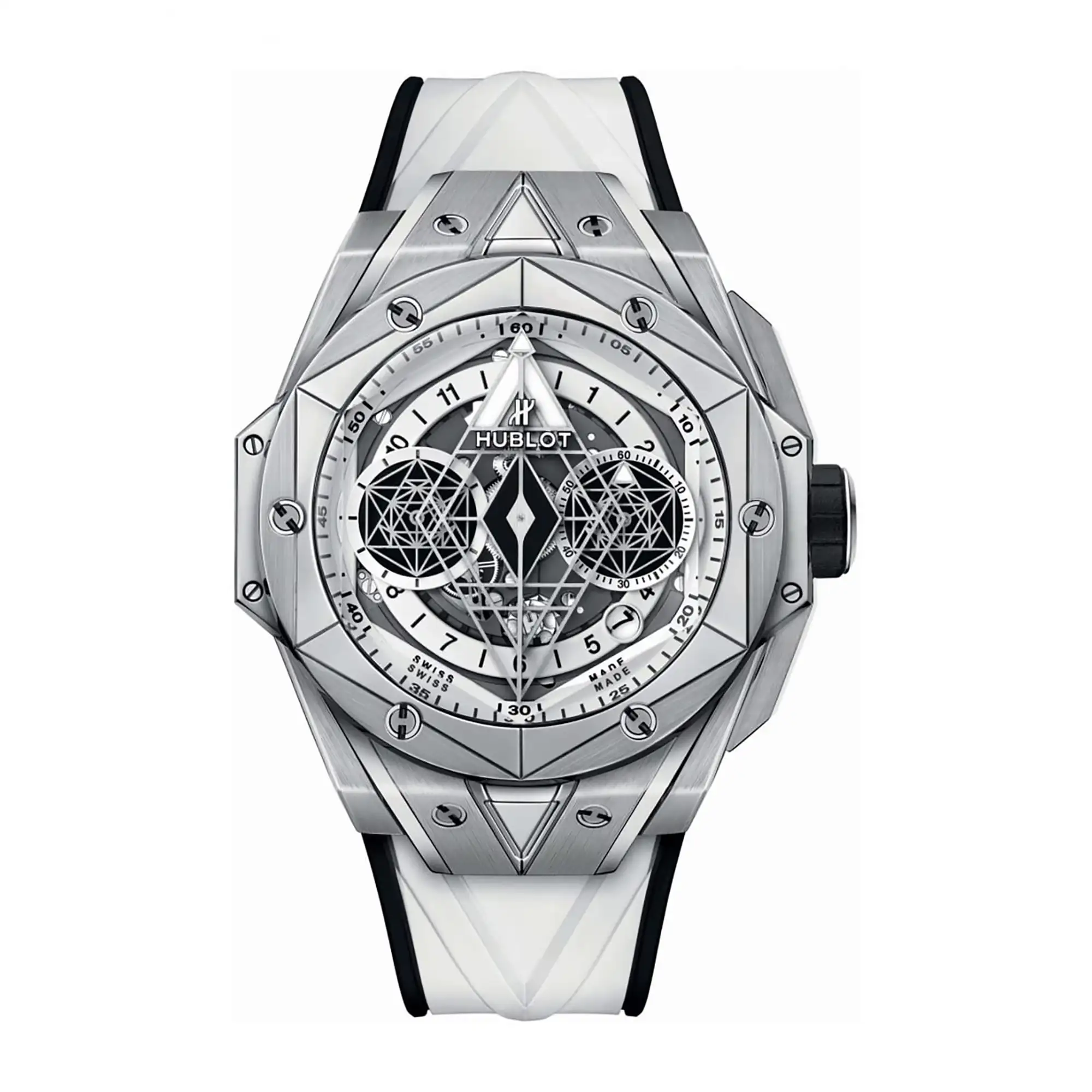 Hublot Replica Watch Sang Bleu Ii Titanium White 418 NX 2001 RX MXM20