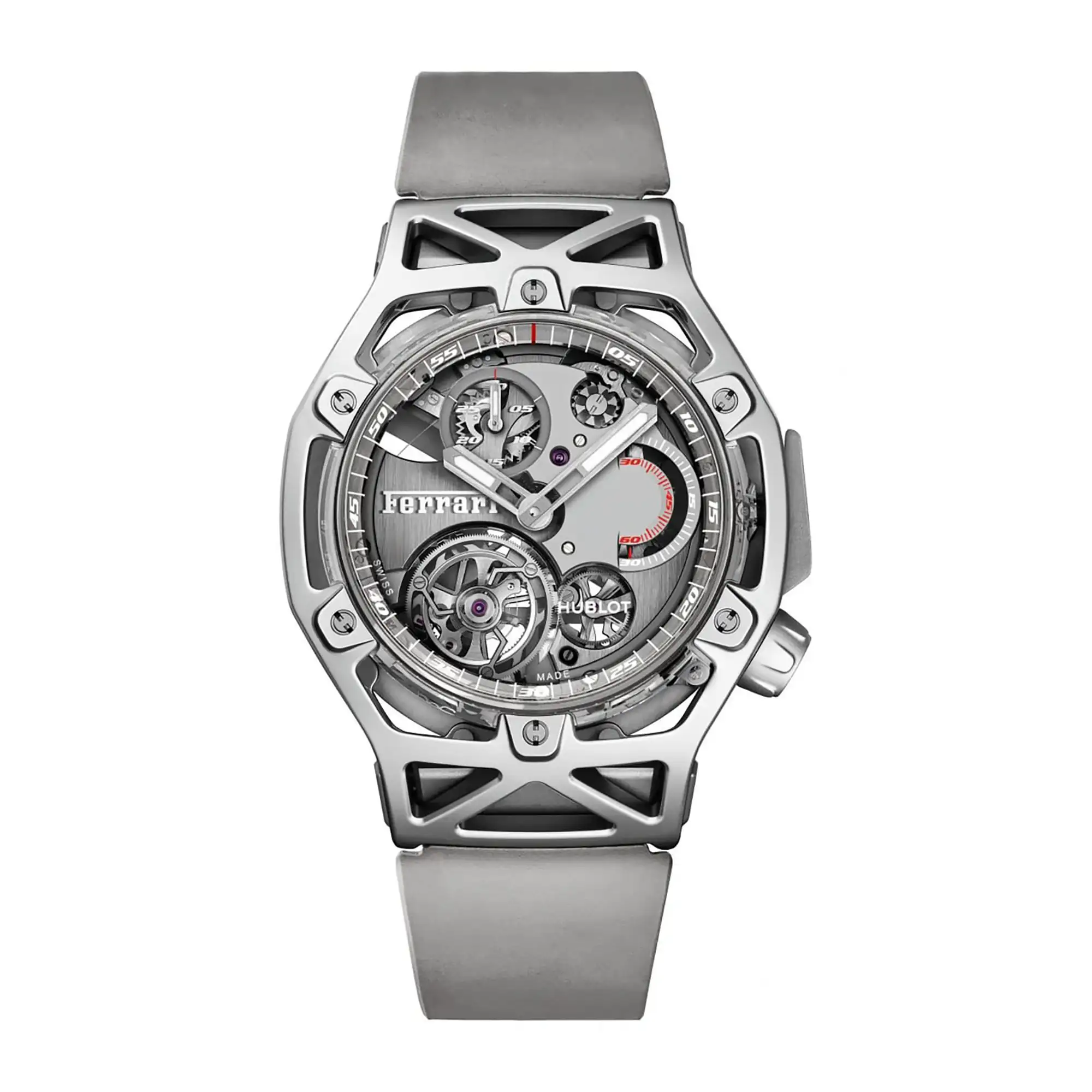 Hublot Replica Watch Techframe Ferrari Tourbillon Chronograph Sapphire 408 JW 0123 RX