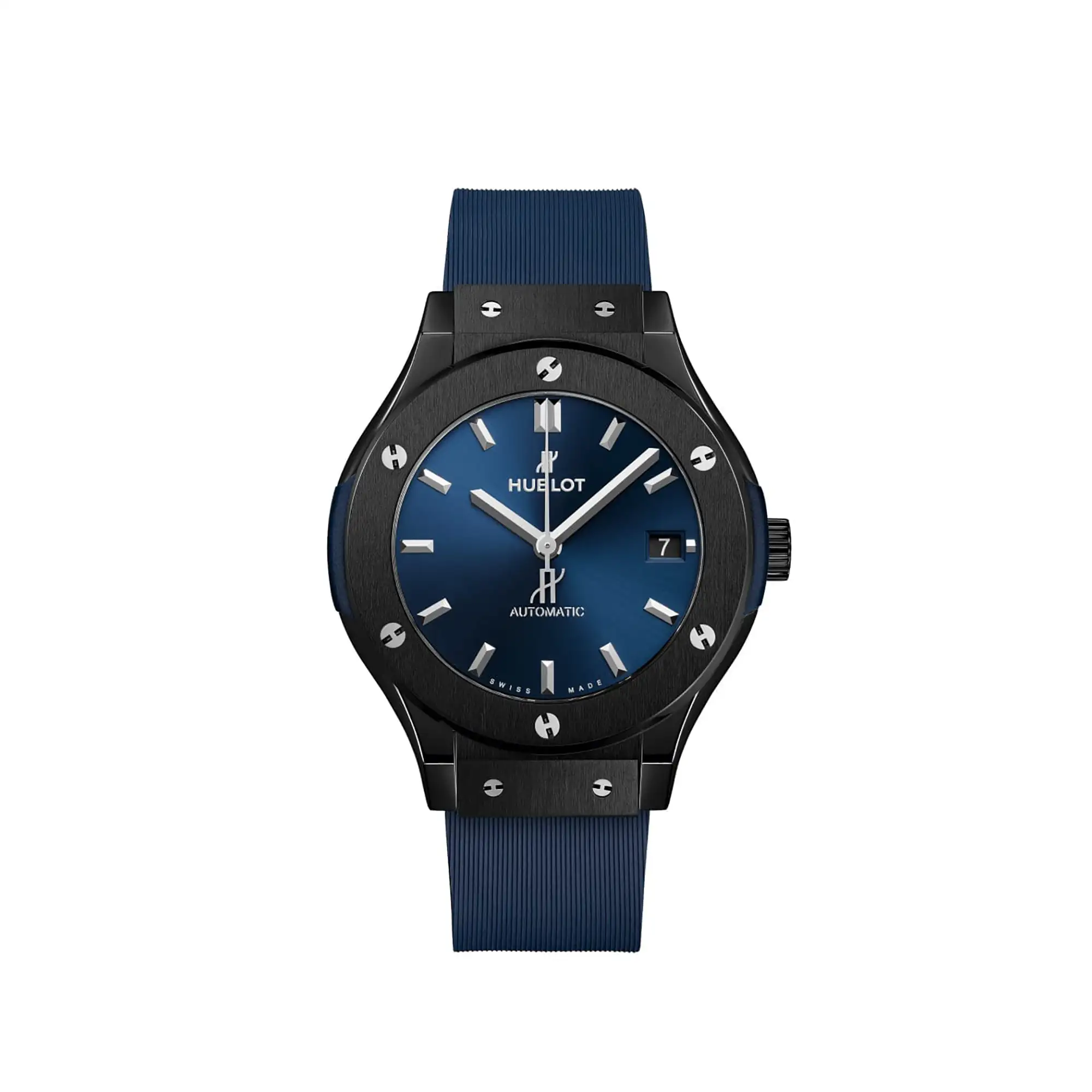 Hublot Replicas Classic Fusion Ceramic Blue 38MM 565 CM 7170 RX