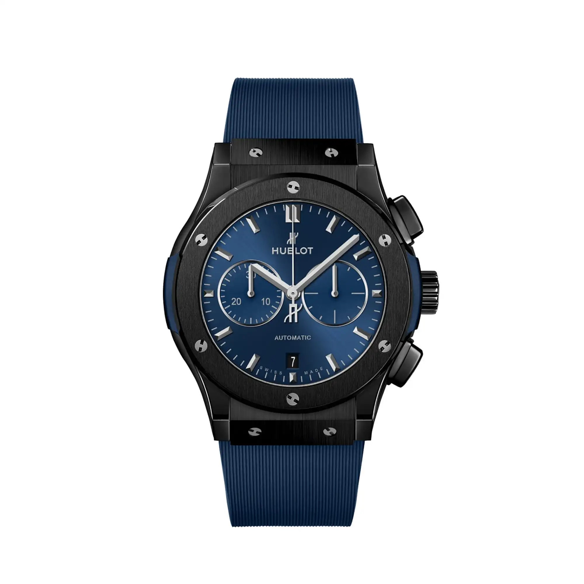 Hublot Replicas Classic Fusion Ceramic Blue Chronograph 42MM 541 CM 7170 RX