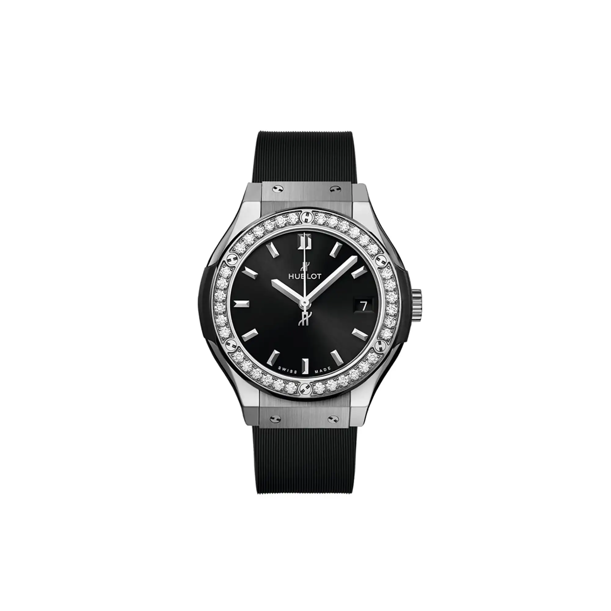 Hublot Replicas Classic Fusion Titanium Diamonds 33MM 581 NX 1470 RX 1104