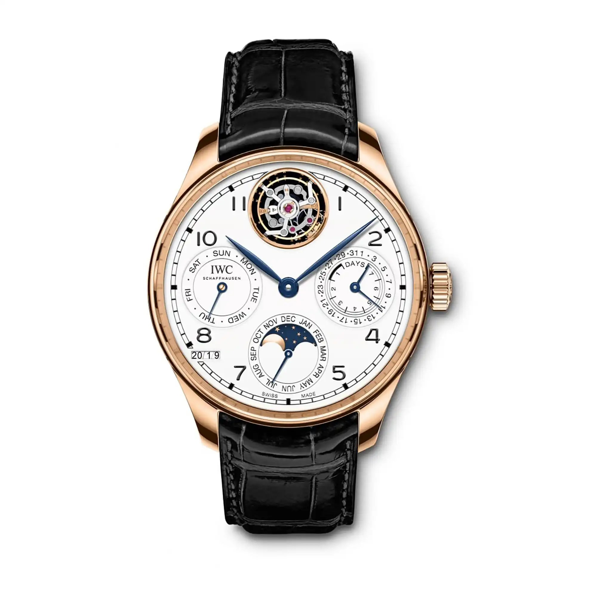 IWC replica Best Fake watches Portugieser Perpetual Calendar Tourbillon IW504501