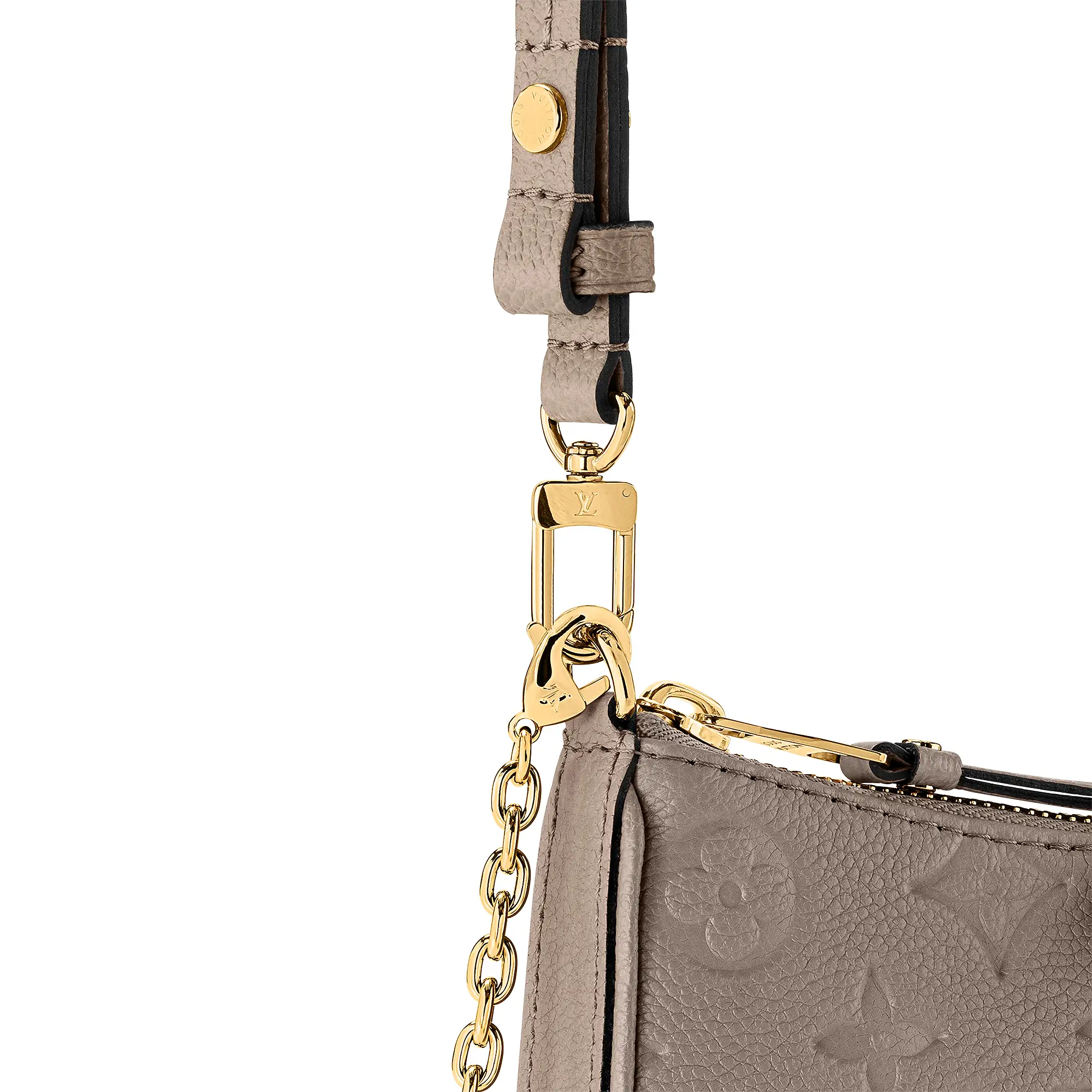 LV Replica louis vuitton easy pouch on strap M81862 PM1 Closeup view