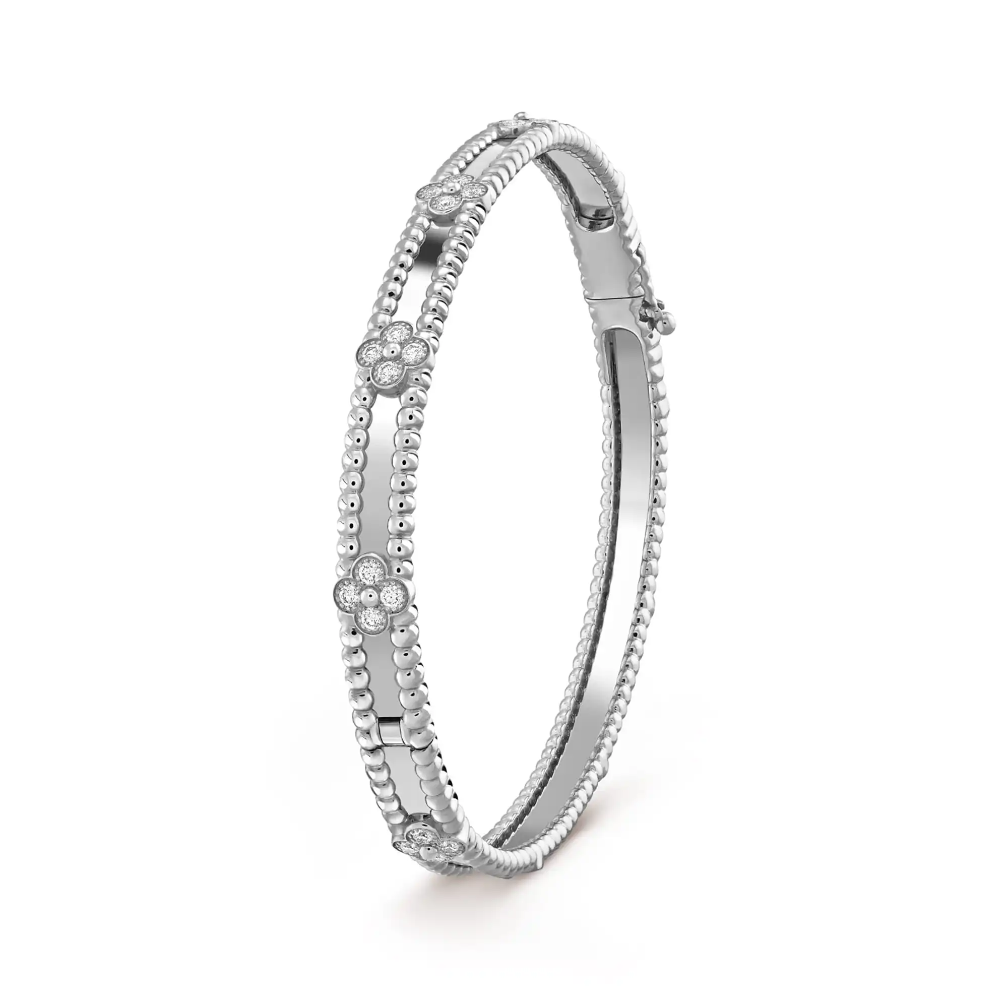 Perlee sweet clovers van cleef arpels replica bracelet large VCARP6XB00