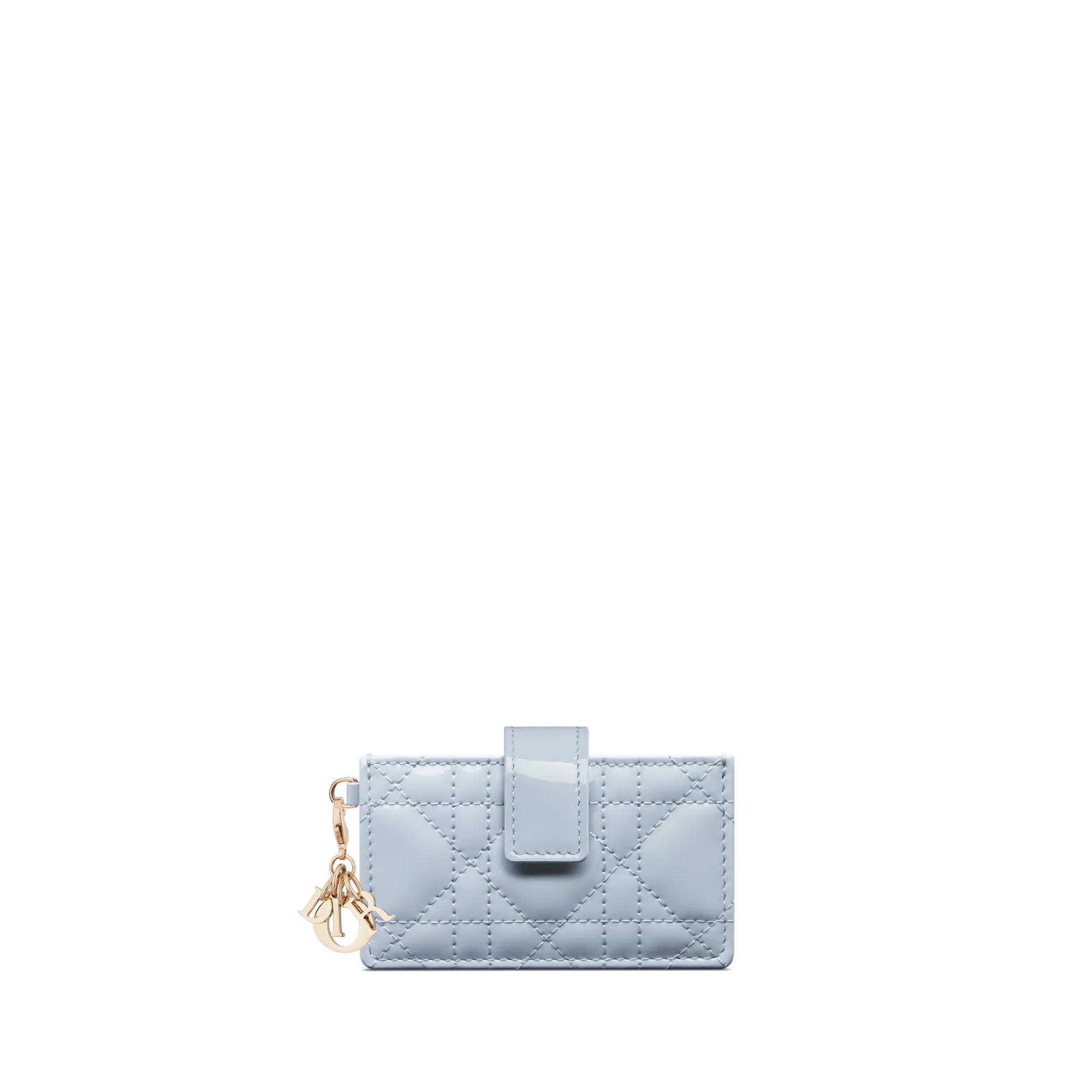 Replica Lady Dior Jasmine Card Holder S0074OVRBM23B E01